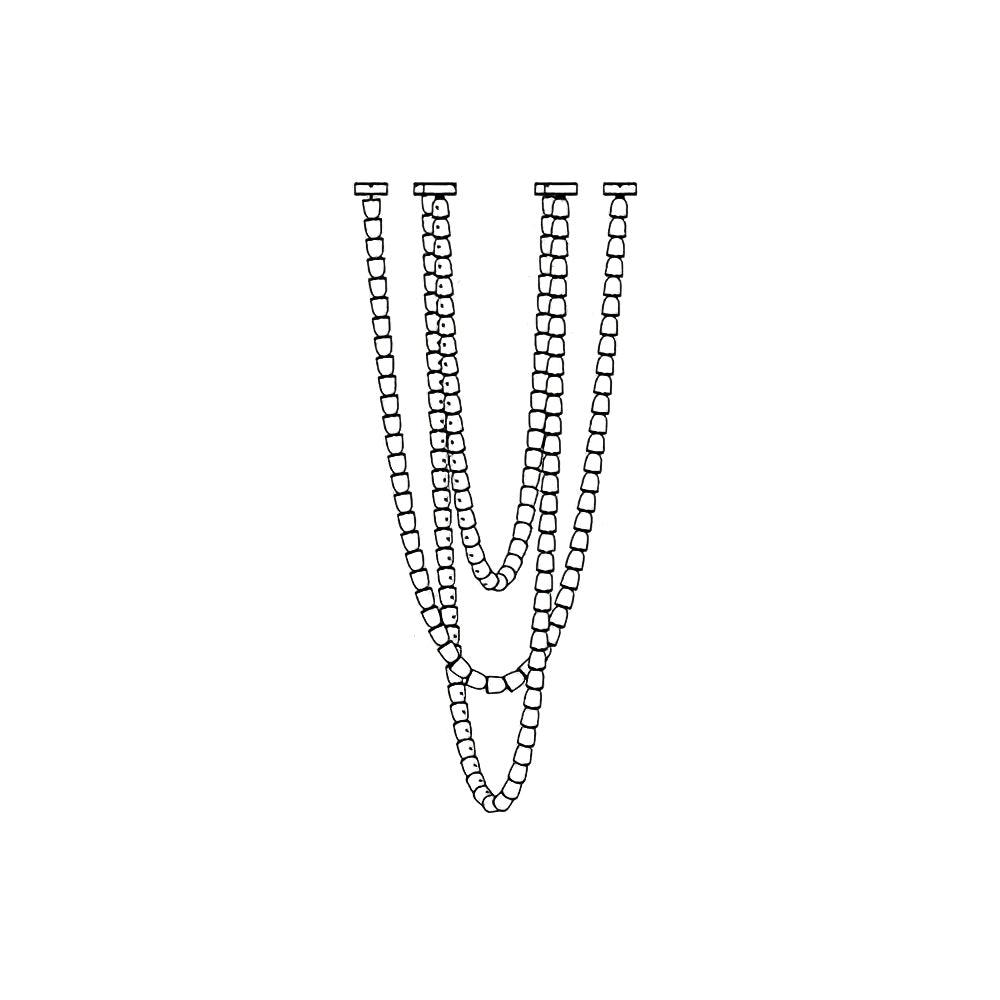 Lustra Lustre Chrome Cristal Entrelacé Lignes