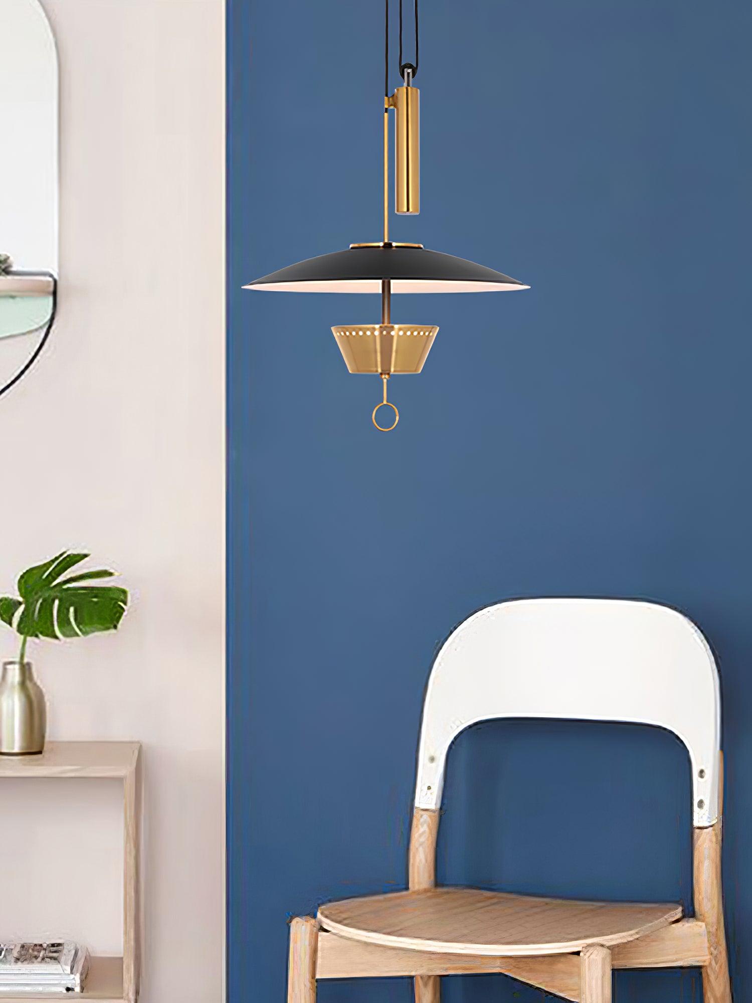 Lustra Lustre Rétro Laiton