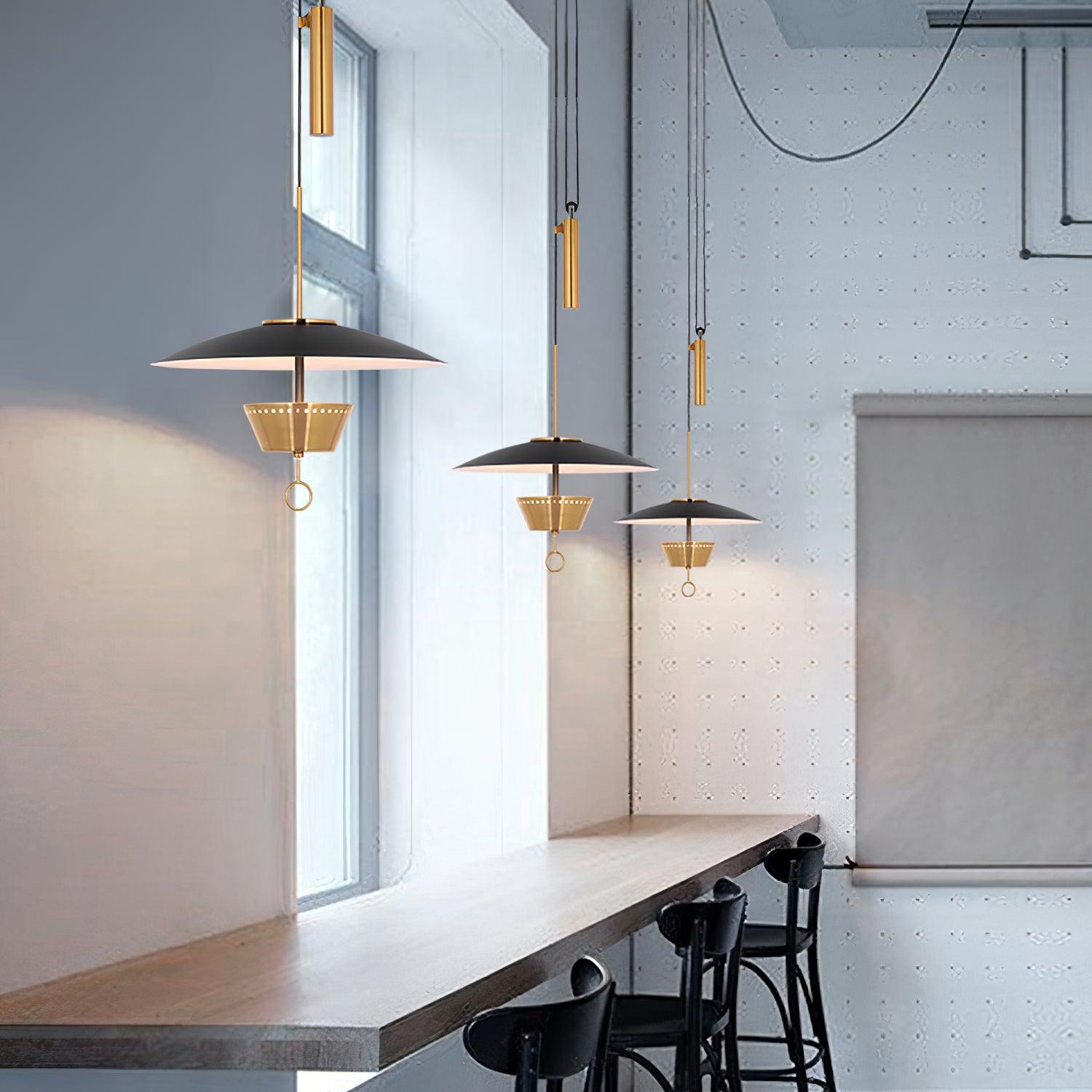 Lustra Lustre Rétro Laiton