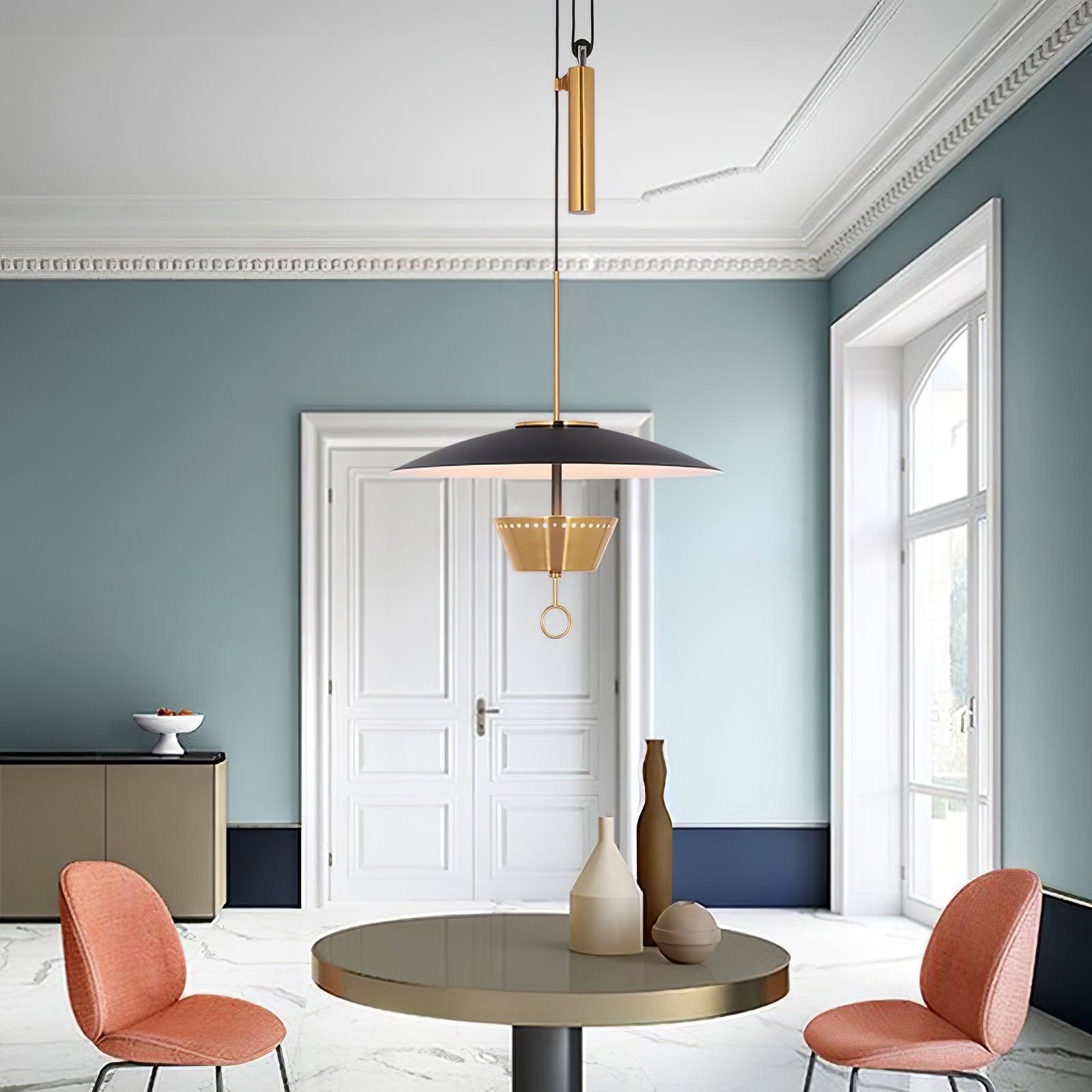 Lustra Lustre Rétro Laiton
