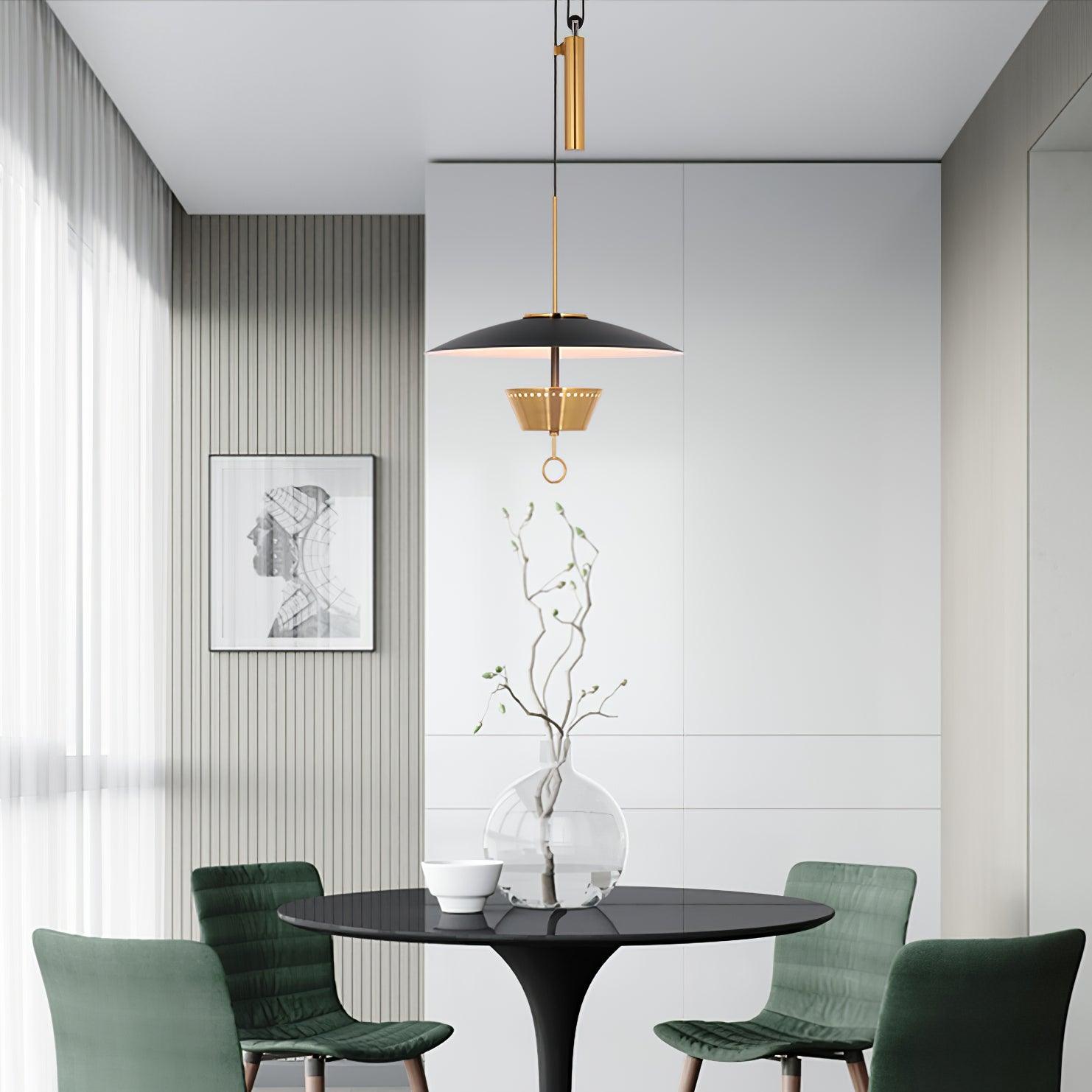 Lustra Lustre Rétro Laiton