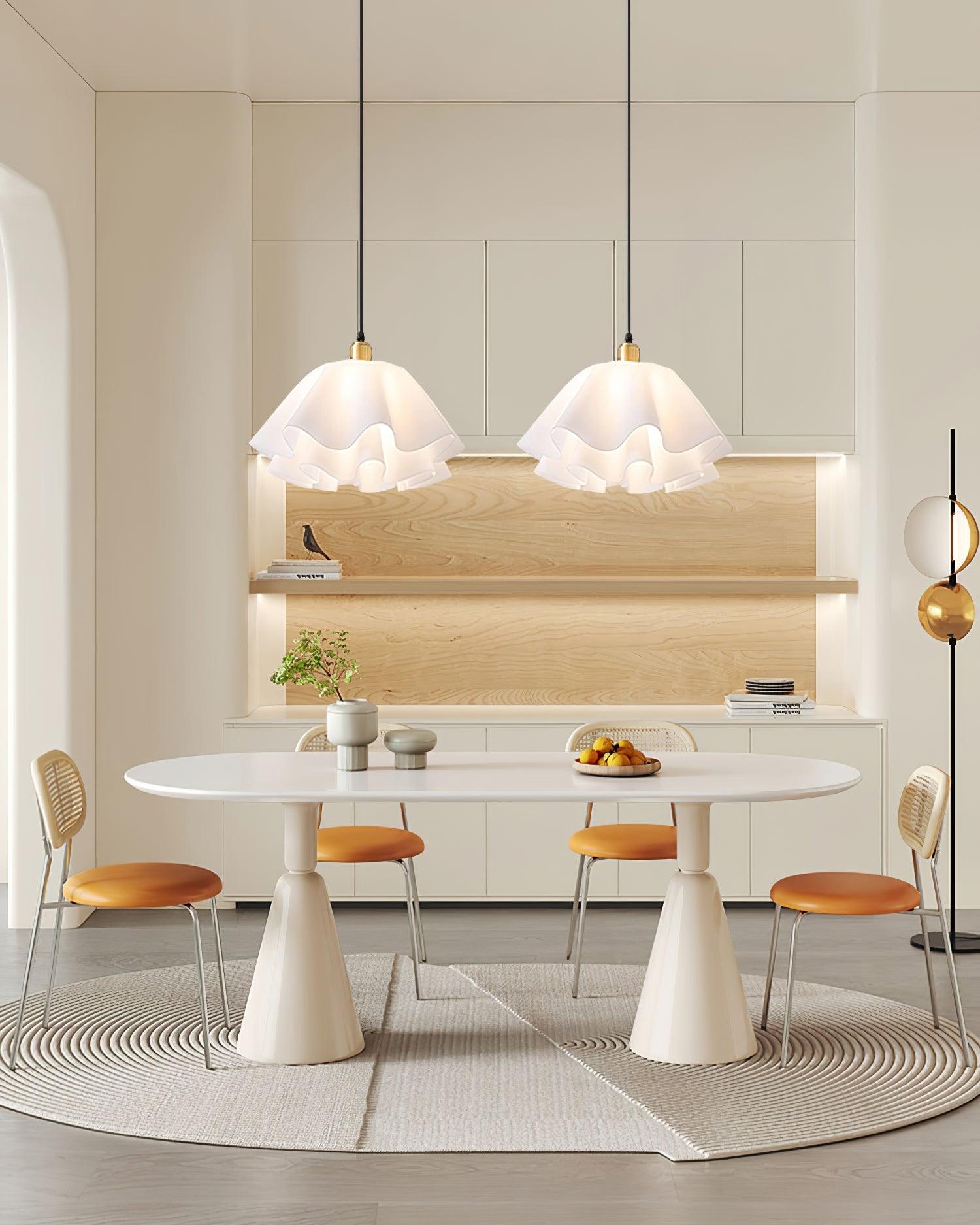 Lunisse Suspension moderne à pétales