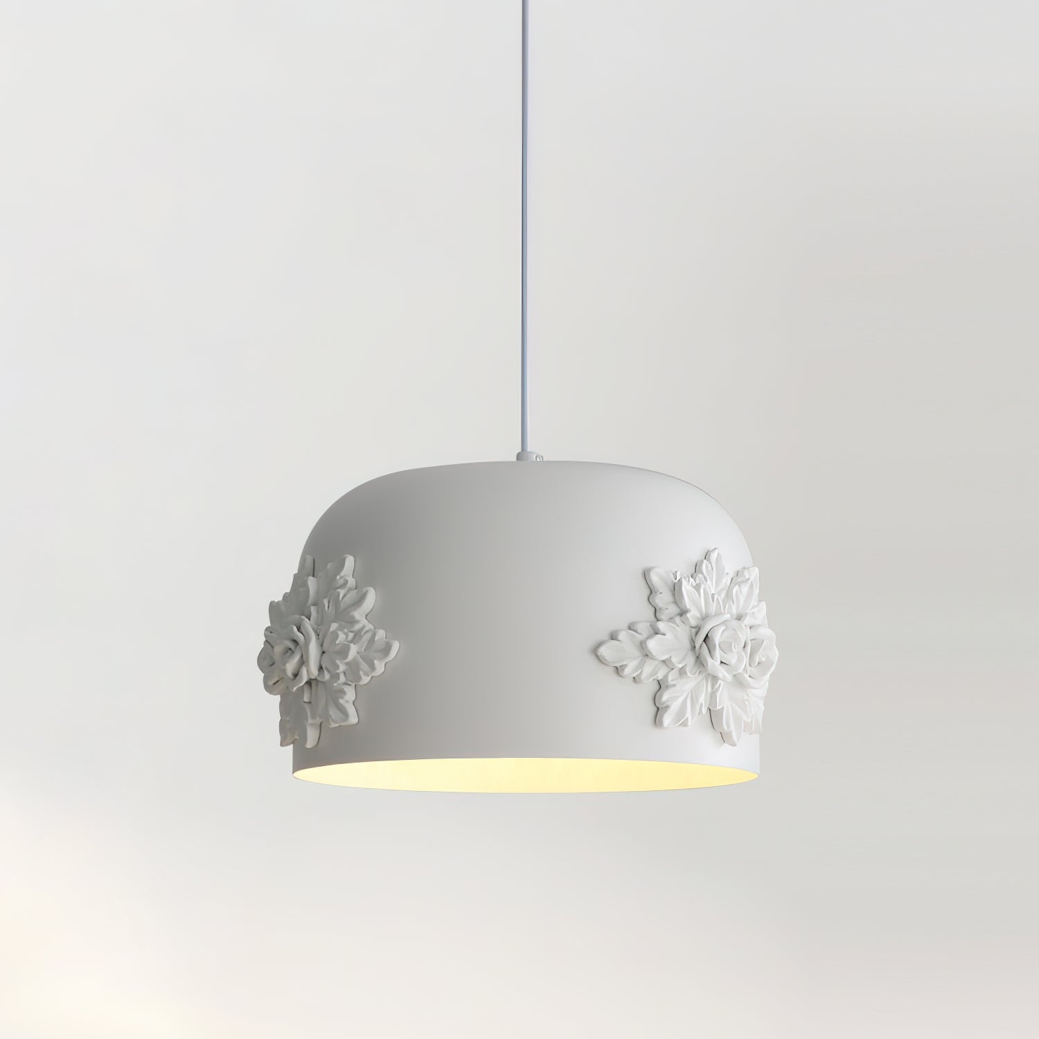 Gaina Suspension Florale Tambour