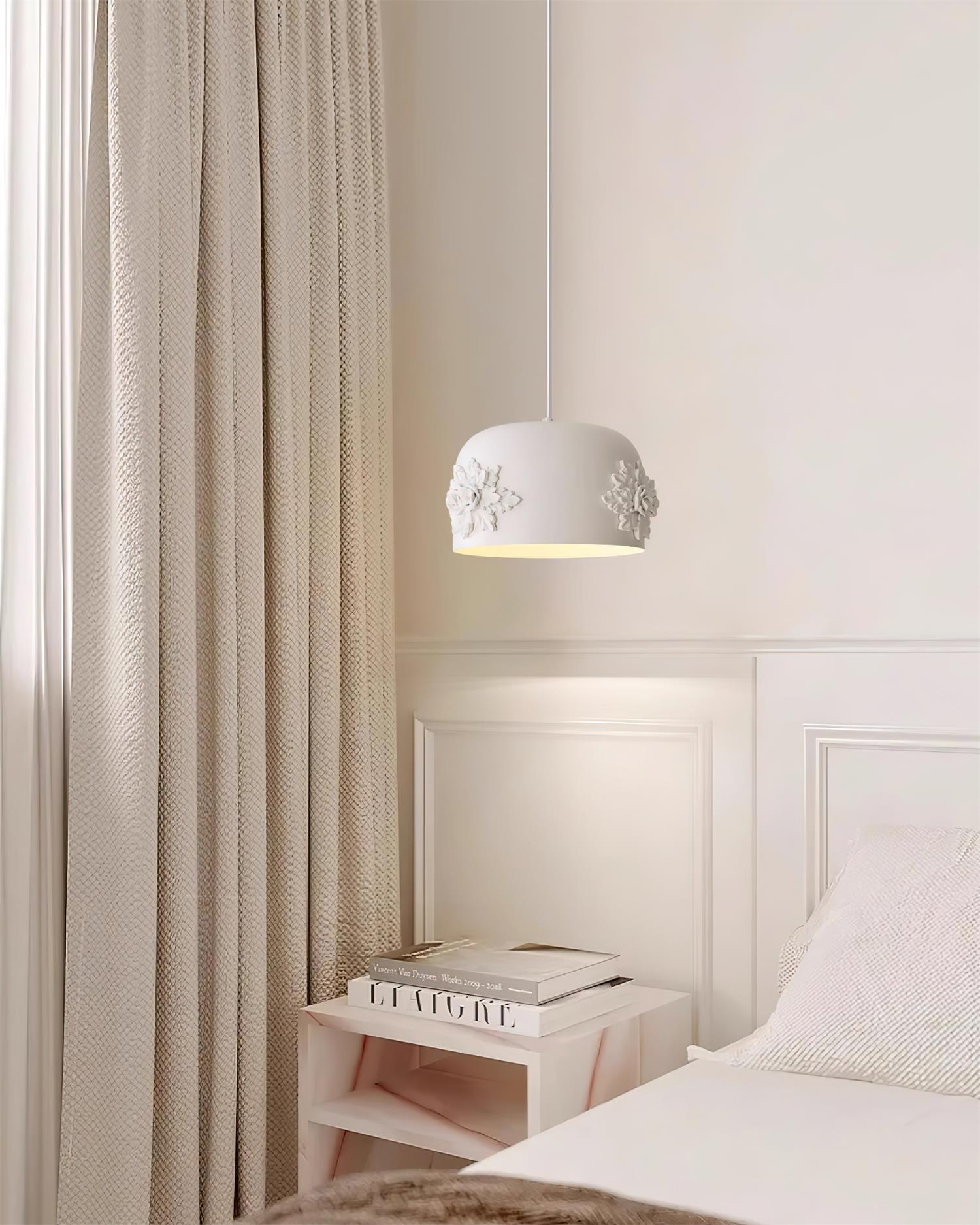 Gaina Suspension Florale Tambour