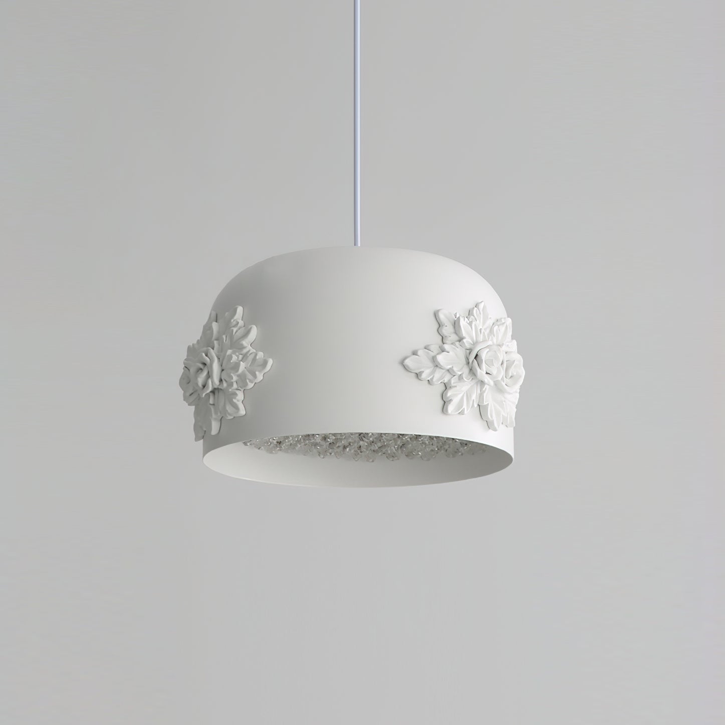 Gaina Suspension Florale Tambour