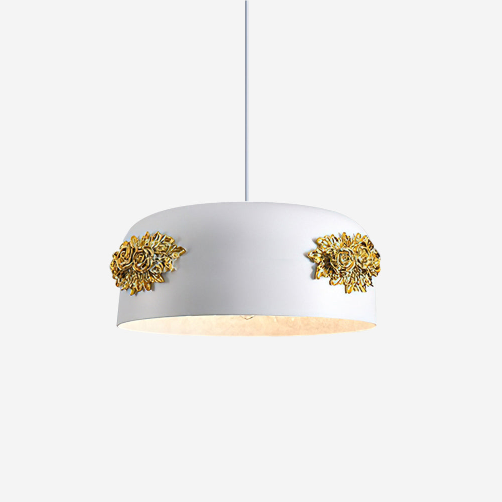 Gaina Suspension Florale Tambour