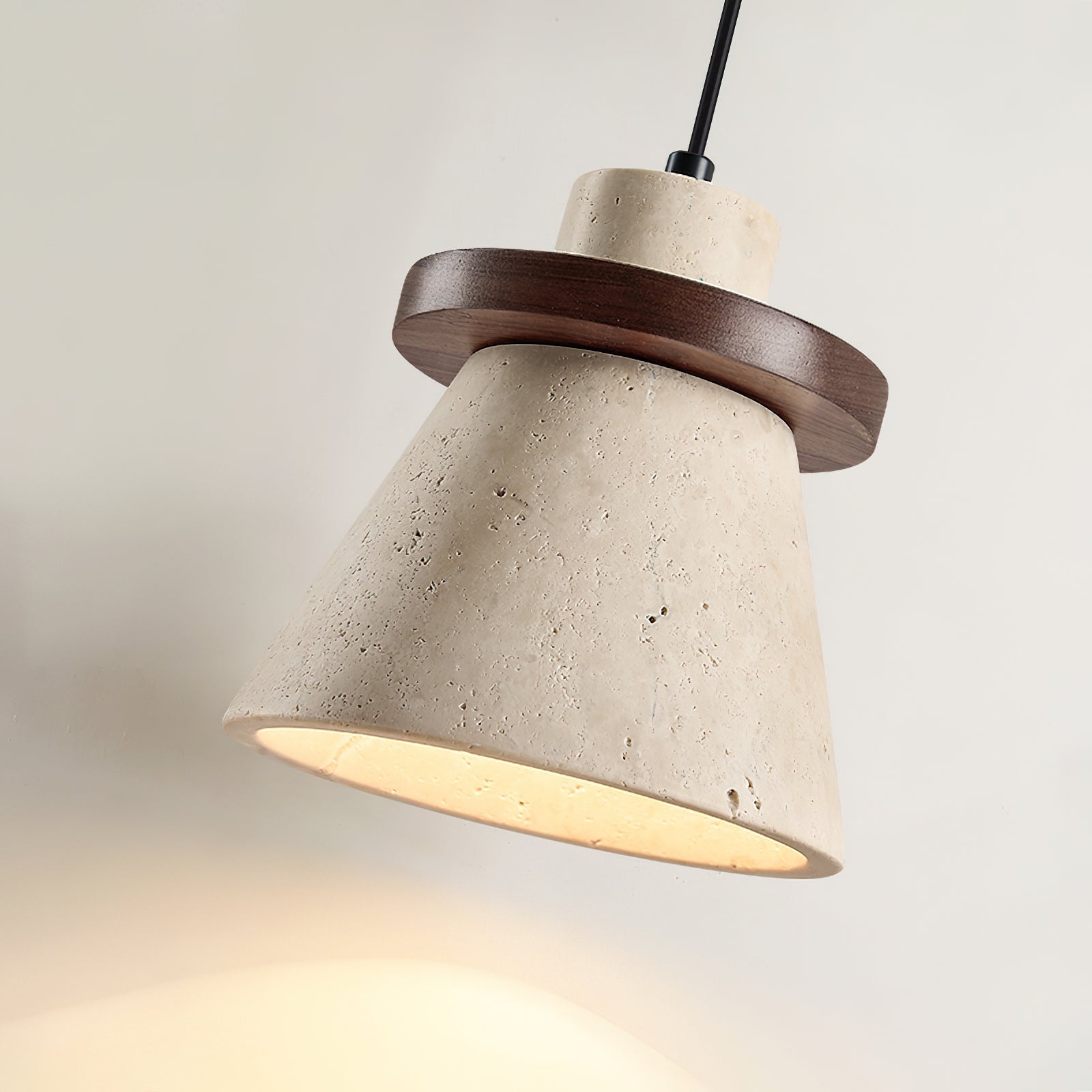 Jovia Suspension en Travertin