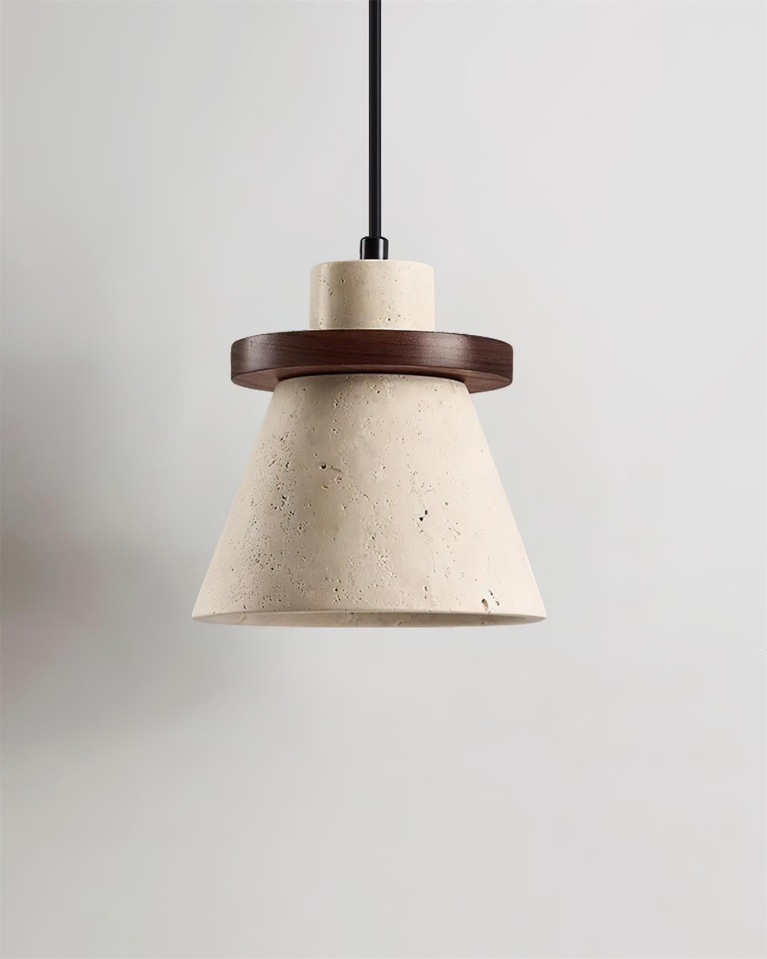 Jovia Suspension en Travertin