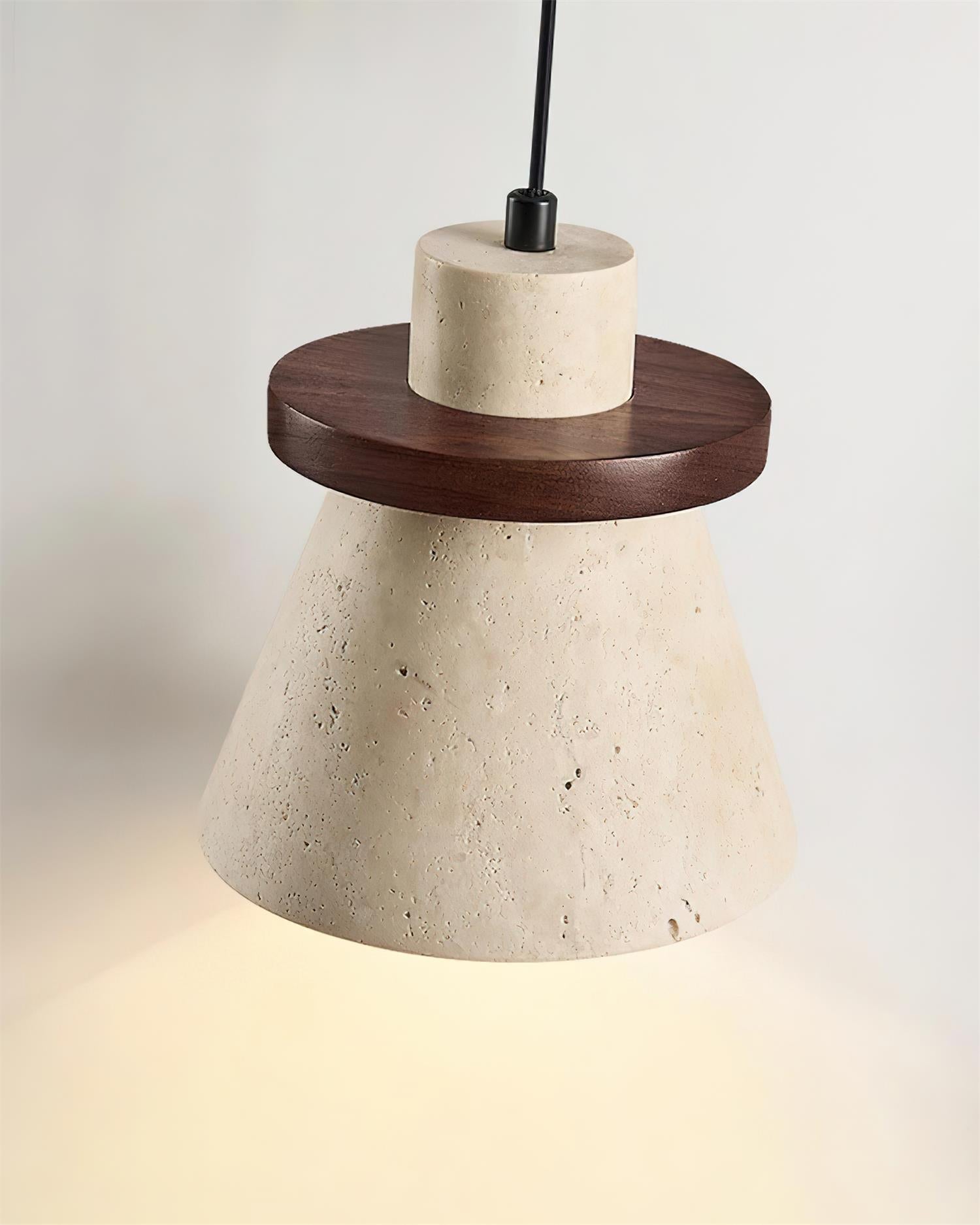 Jovia Suspension en Travertin