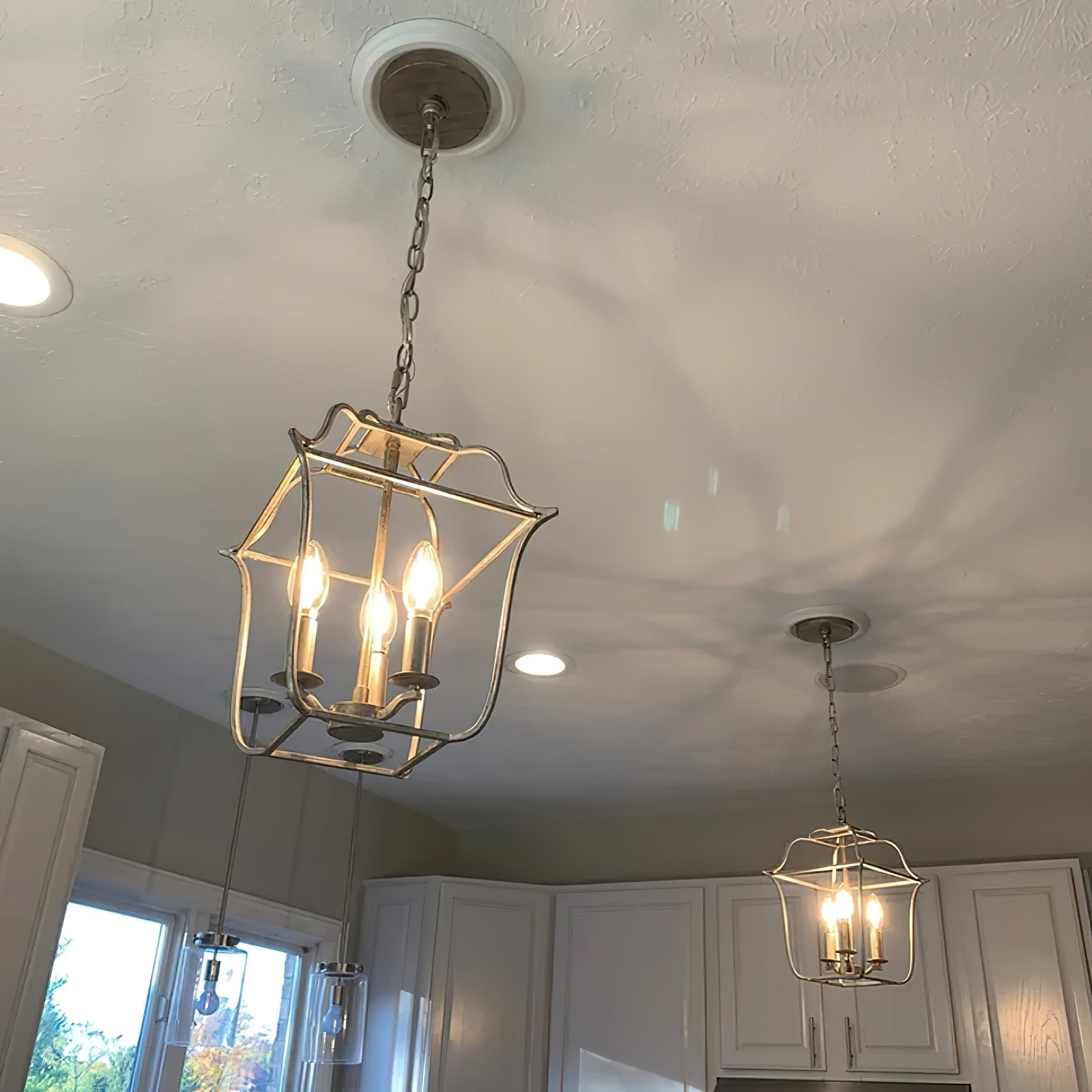 Zavenen Suspension Métal Royal Industriel Vintage