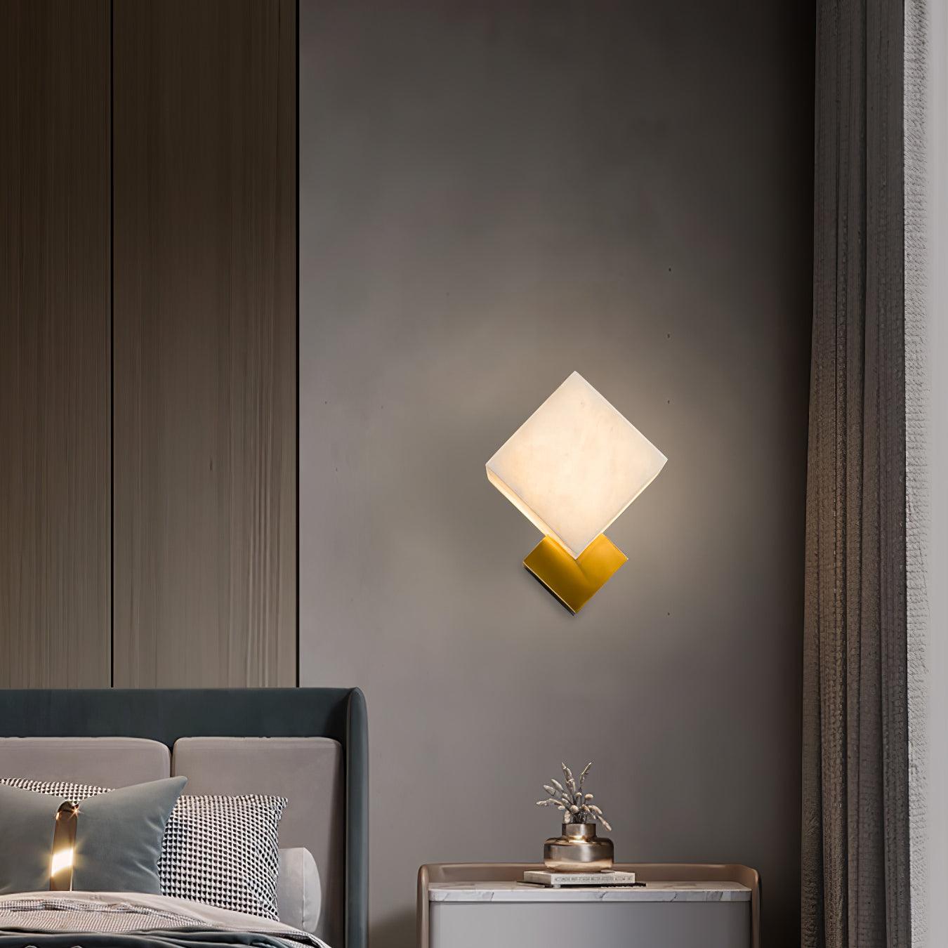 Arden Minimaliste Albâtre Luminaire Mural