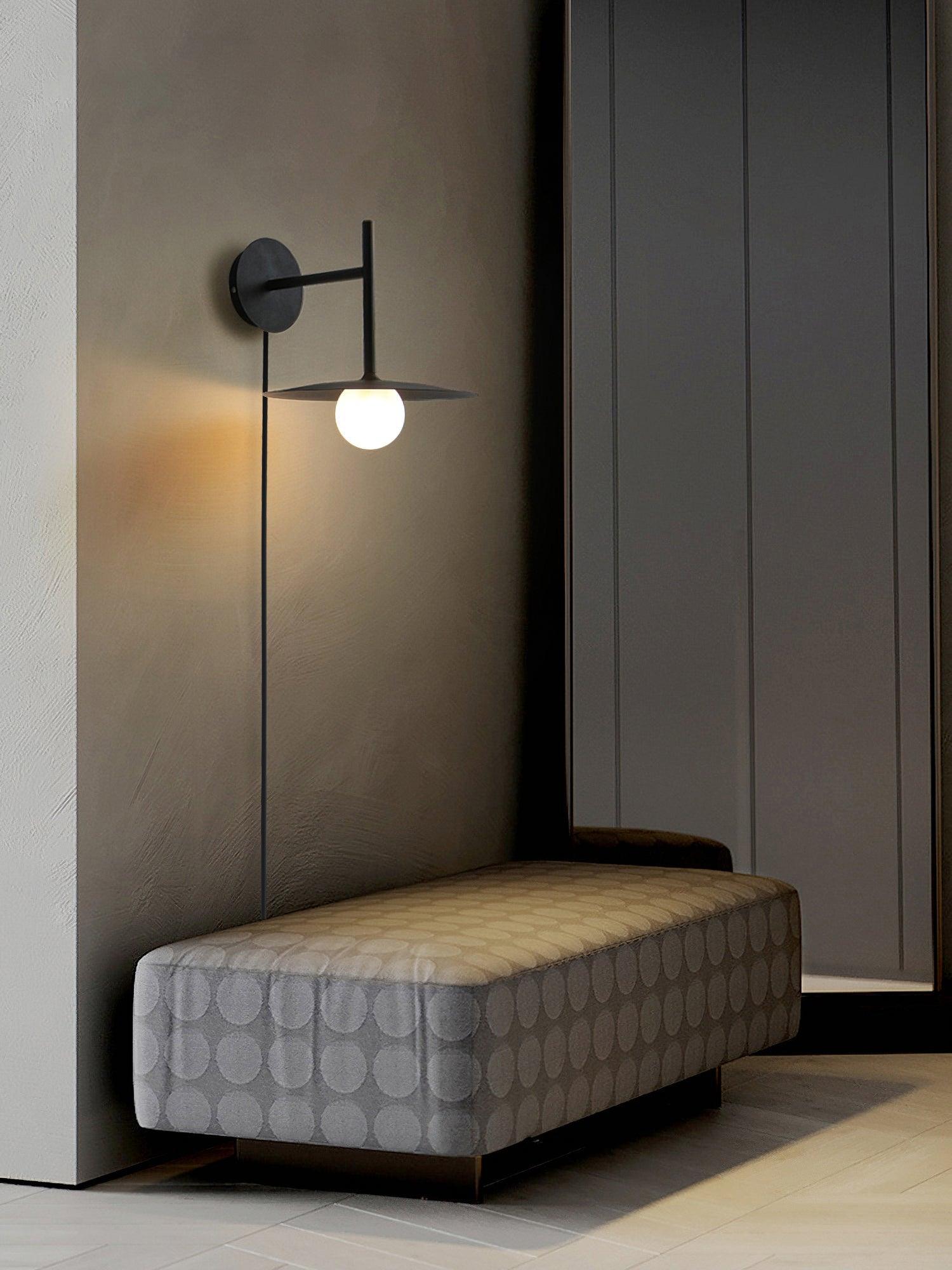 Orsilus Vintage Industrial Plug-In Wall Lamp