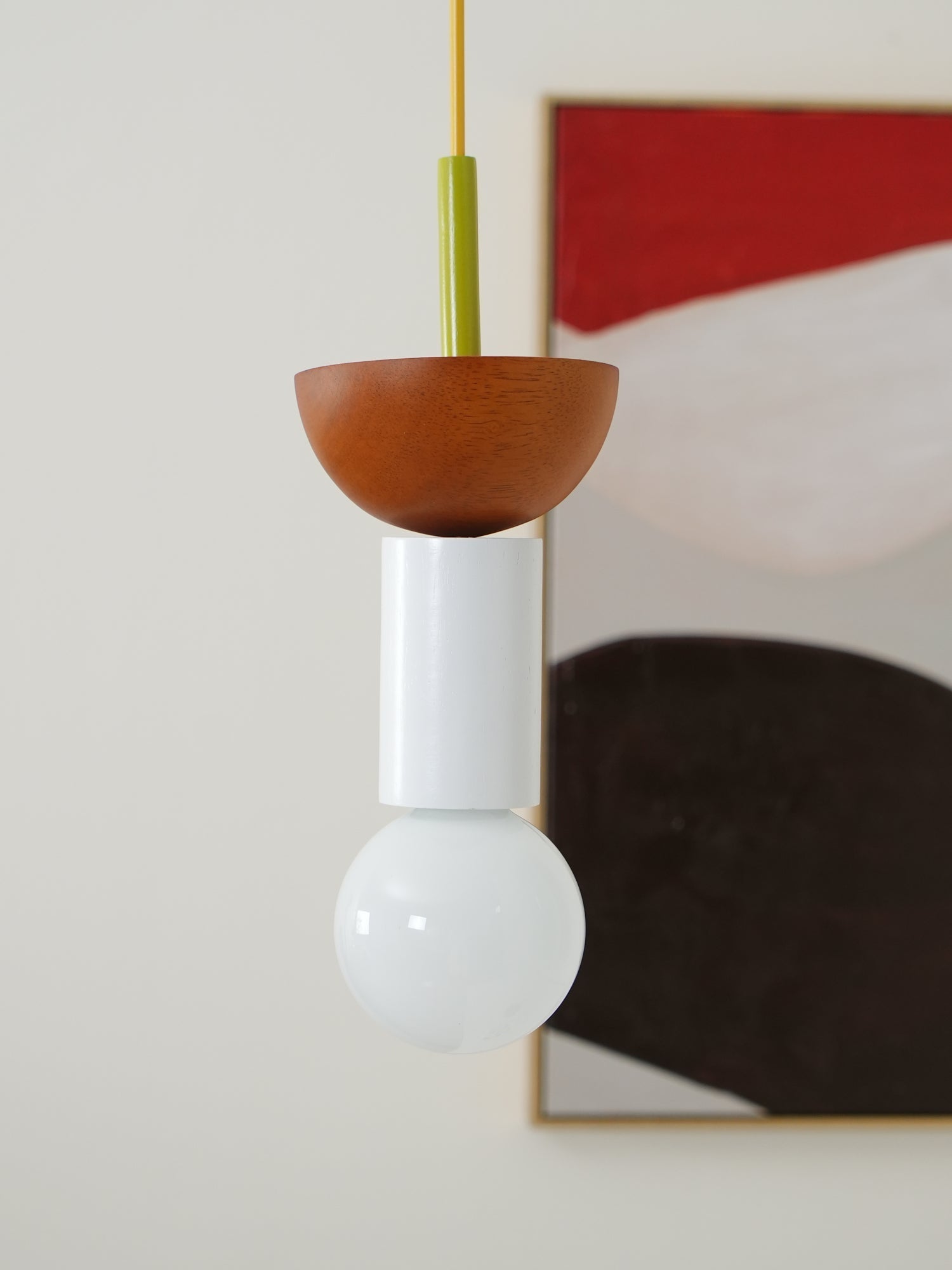 Elena Suspension Moderne en Bois