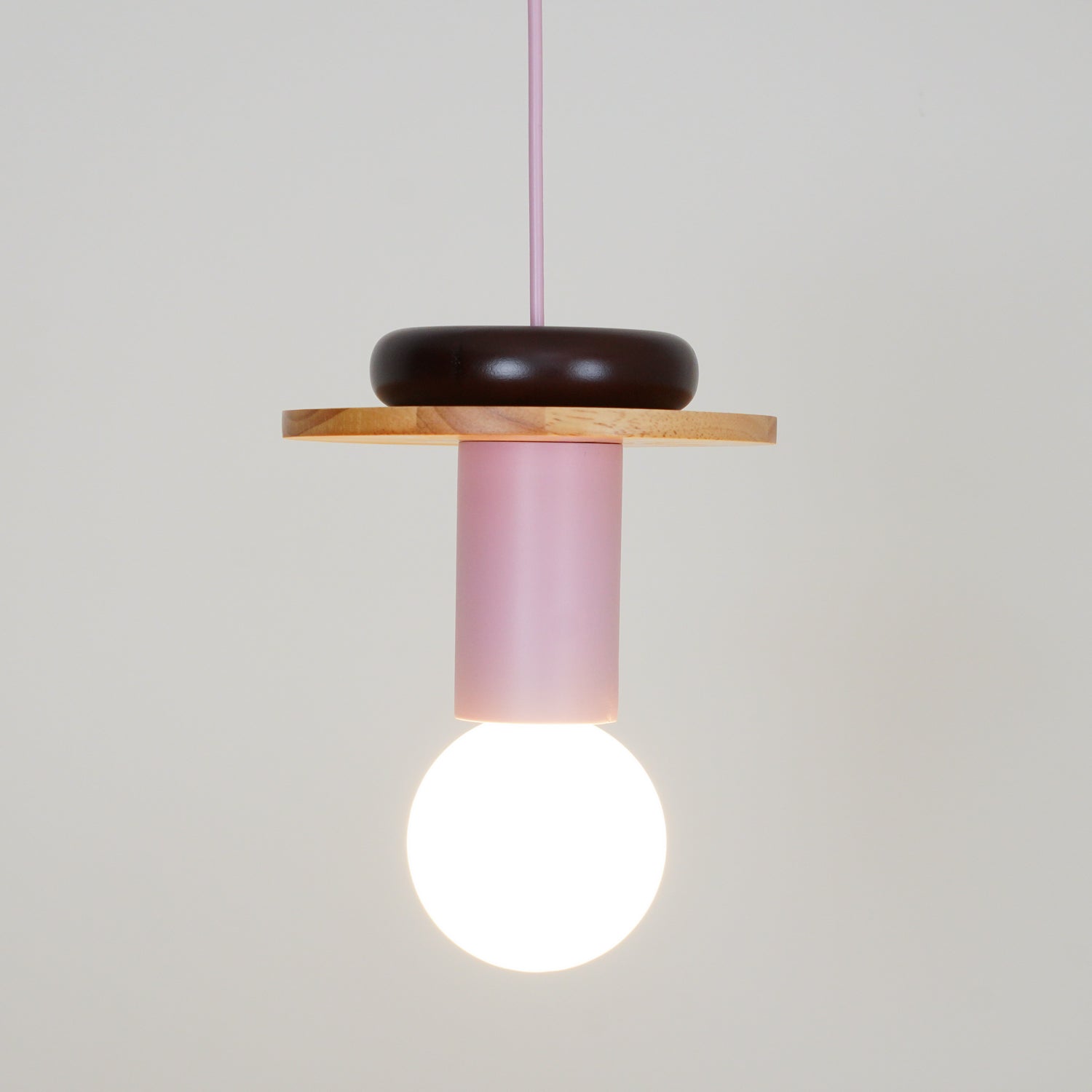 Elena Suspension Moderne en Bois