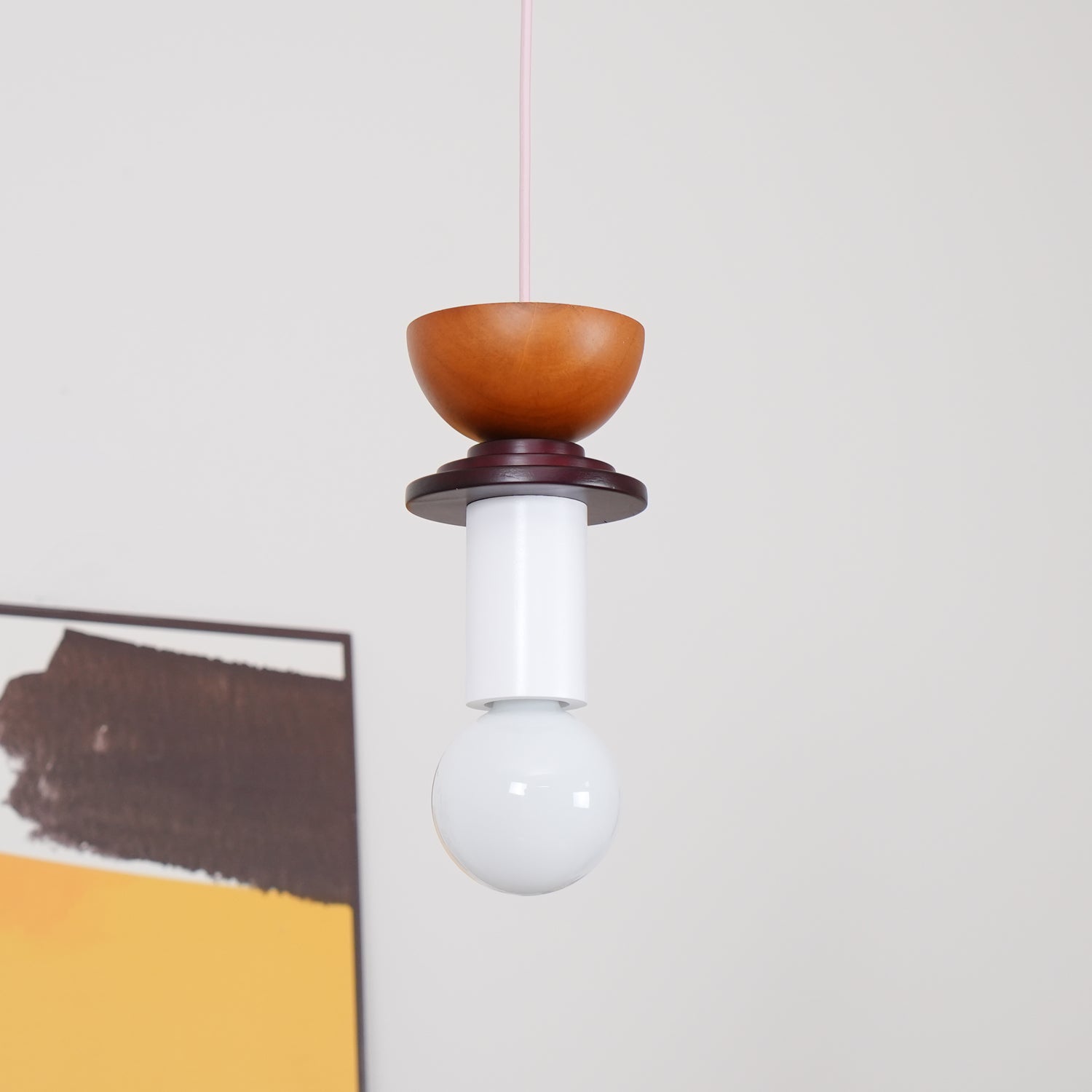 Elena Suspension Moderne en Bois