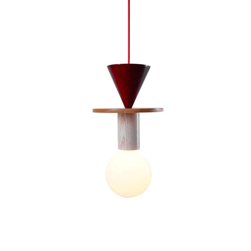 Elena Suspension Moderne en Bois