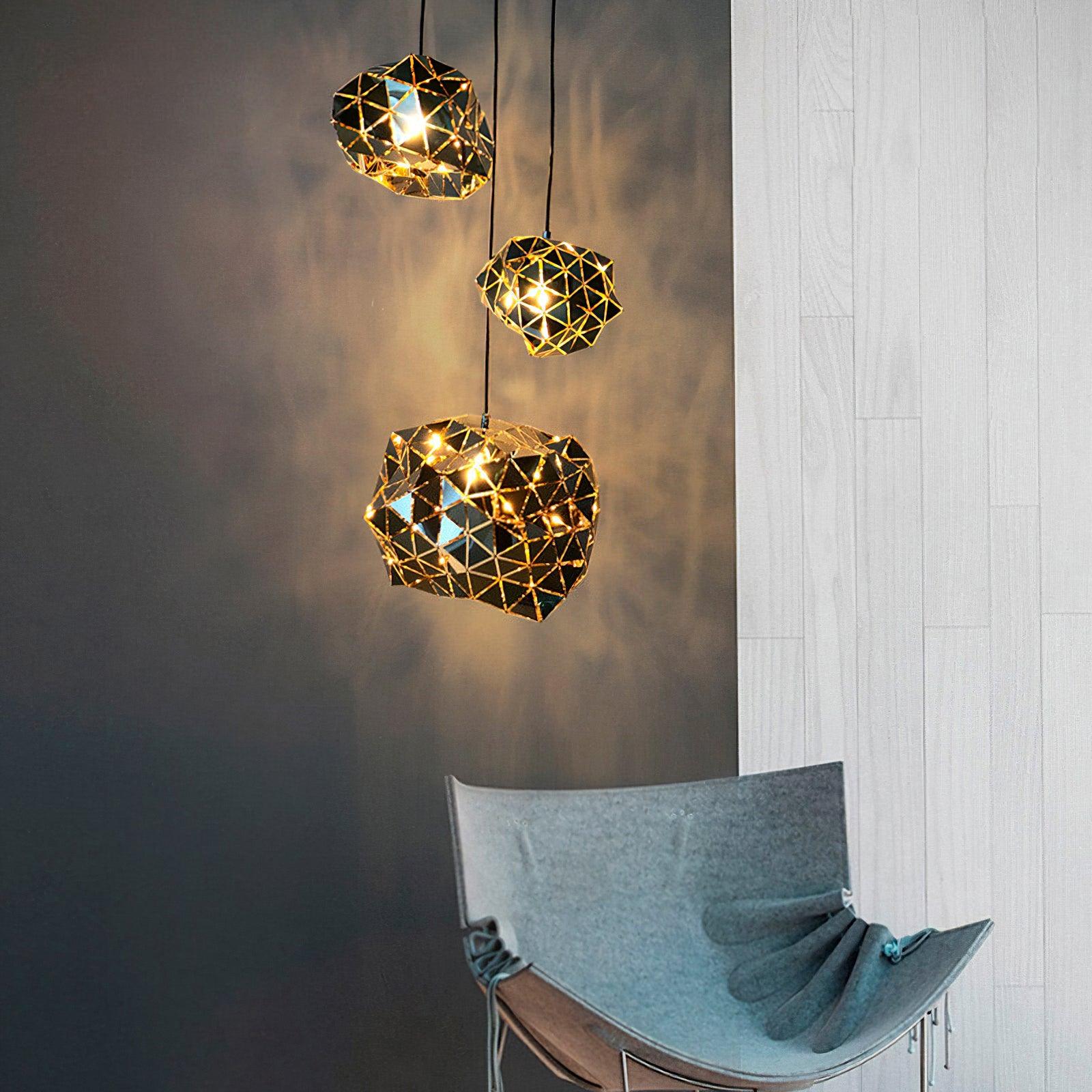 Nyraeila Suspension Panneau Art Nordique Premium