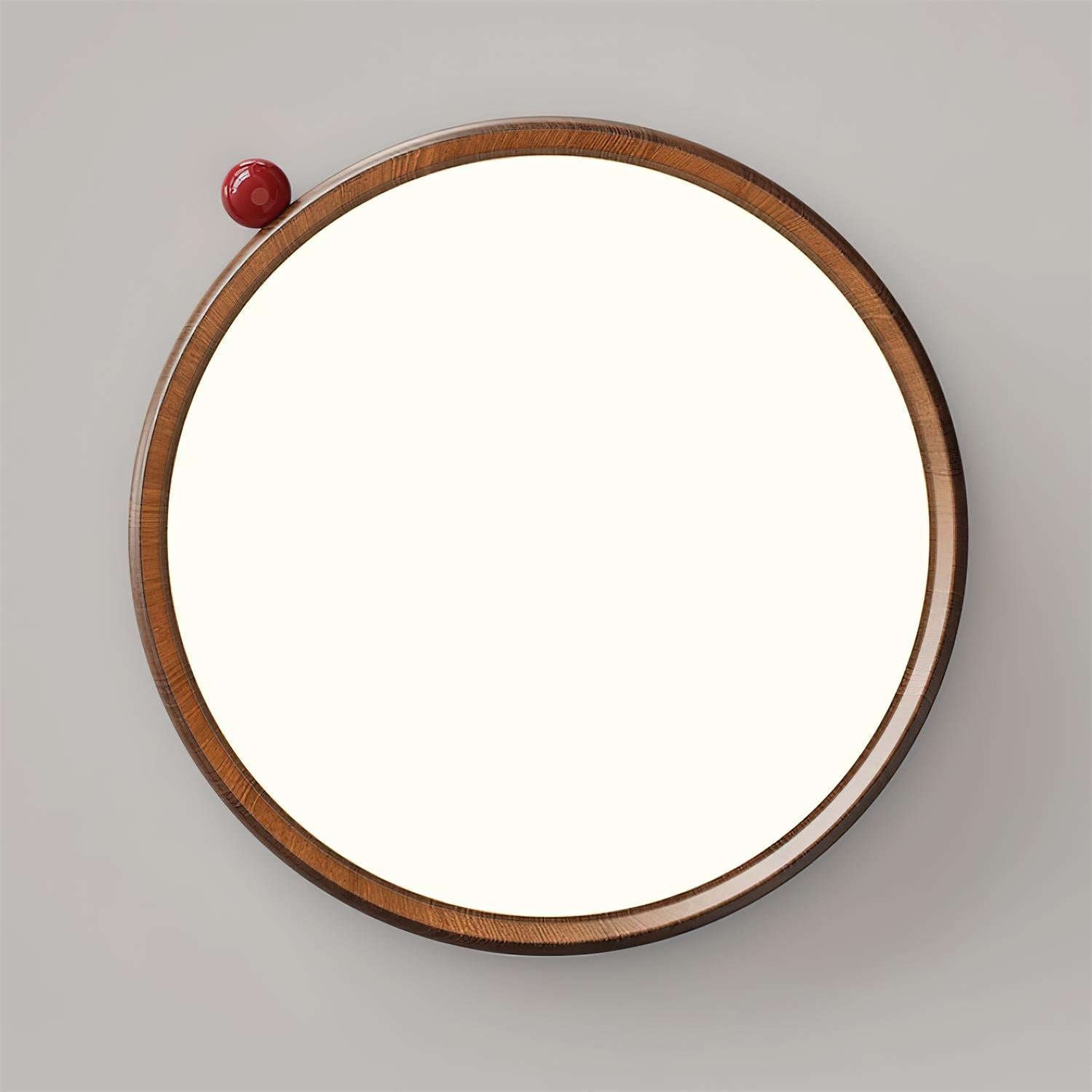 Geos Plafonnier Bois LED Moderne Minimaliste