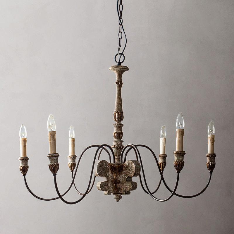 Geovanna Lustre Métal Solide Industriel Vintage