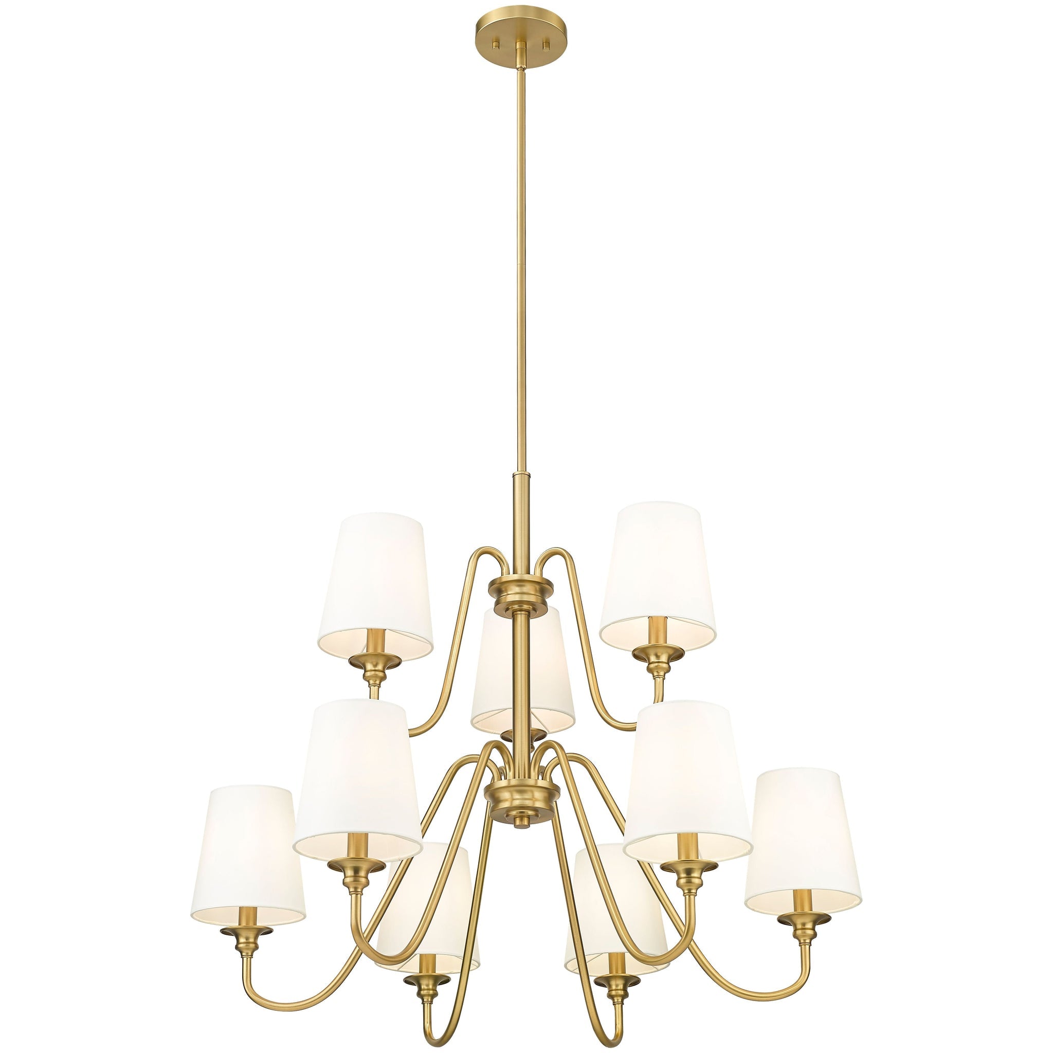 Vavenus Lustre Laiton Tissu Industriel Vintage
