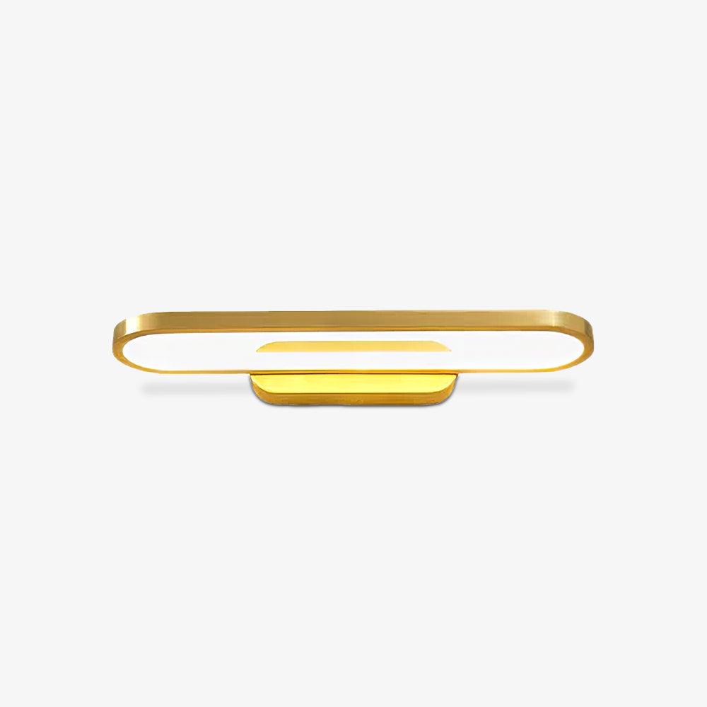 Plana Applique Murale LED Moderne Minimaliste en Laiton