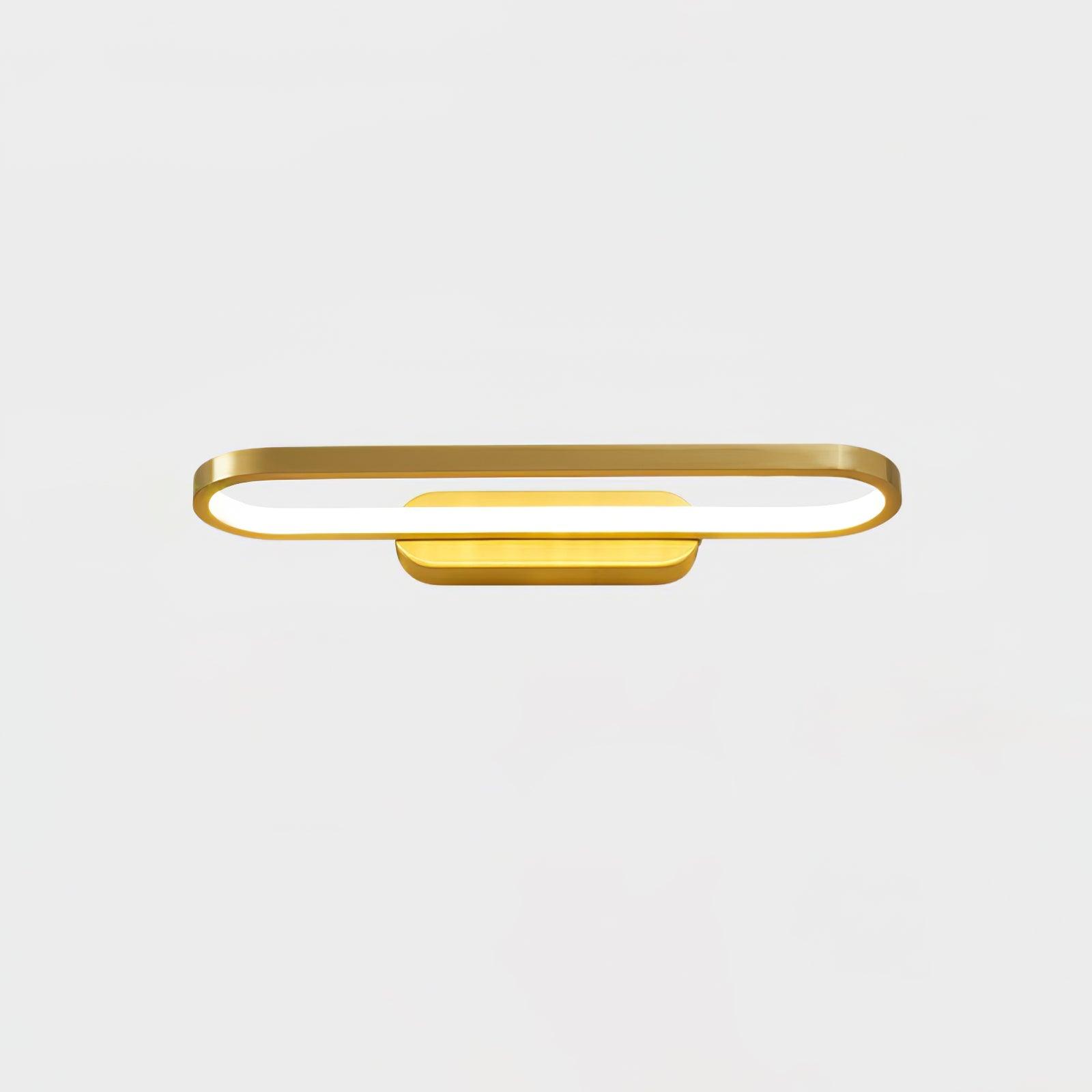 Plana Applique Murale LED Moderne Minimaliste en Laiton