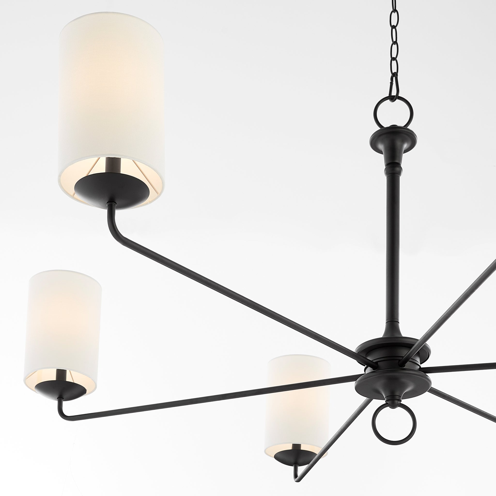 Olthean Lustre Industriel Vintage En Tissu Et Laiton