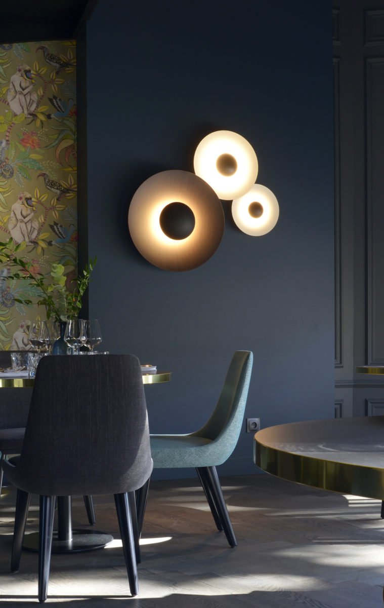 Ginger Lampe Mural Moderne Minimaliste Ronde