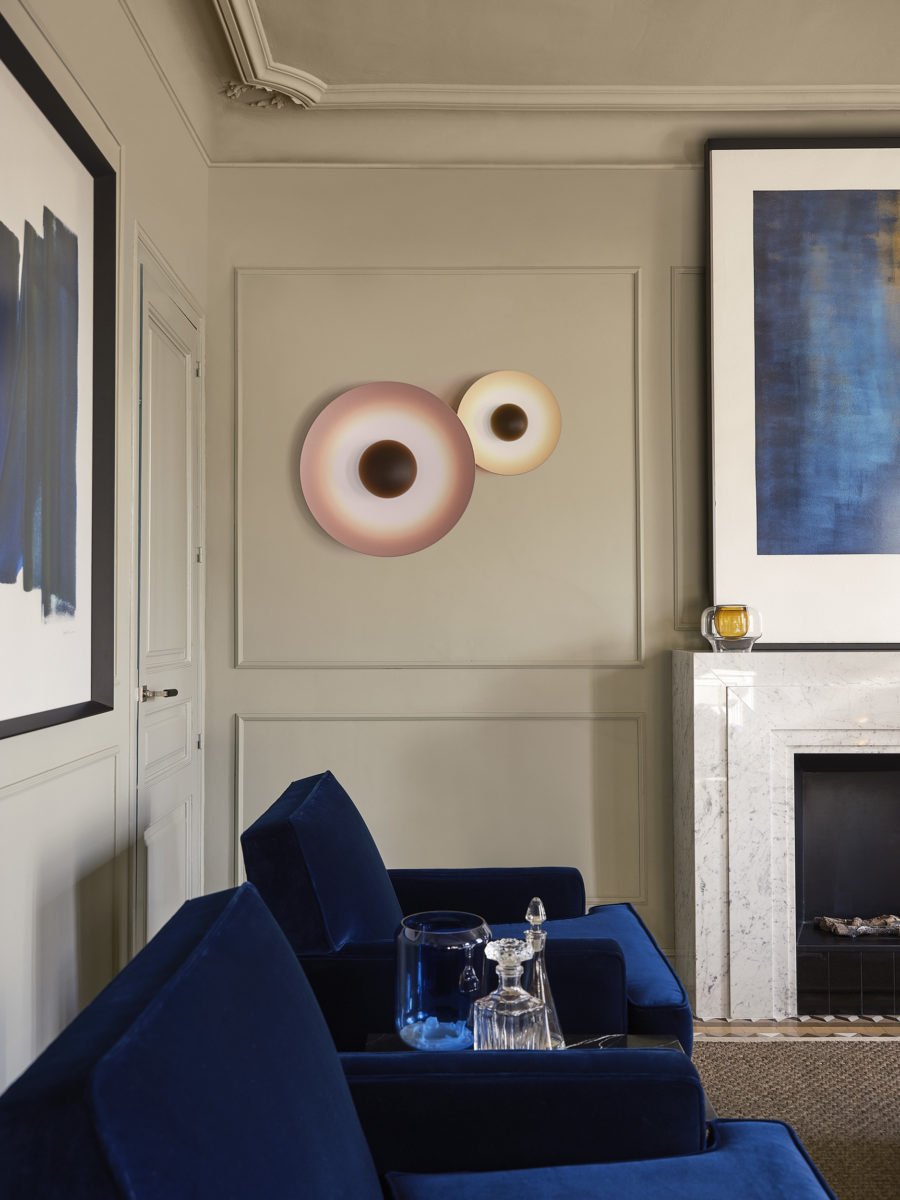 Ginger Lampe Mural Moderne Minimaliste Ronde