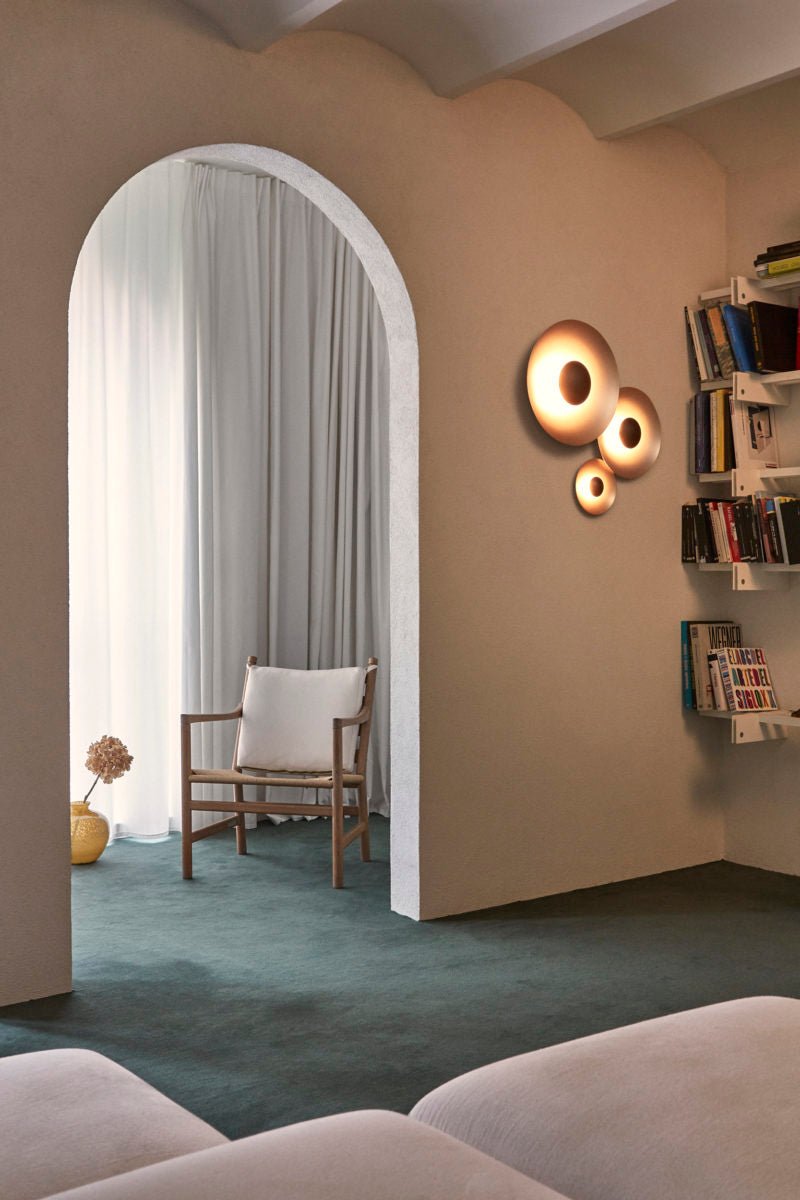 Ginger Lampe Mural Moderne Minimaliste Ronde