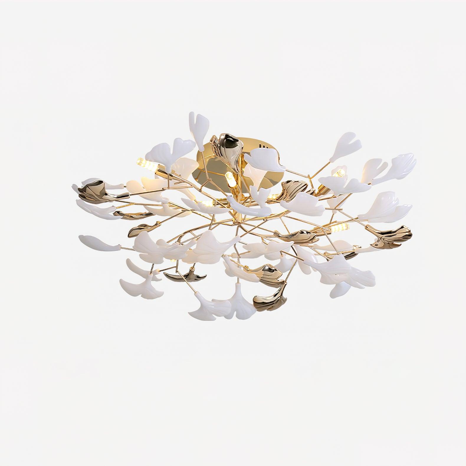 Artheel Plafonnier rotatif en céramique Gingko de style nordique haut de gamme