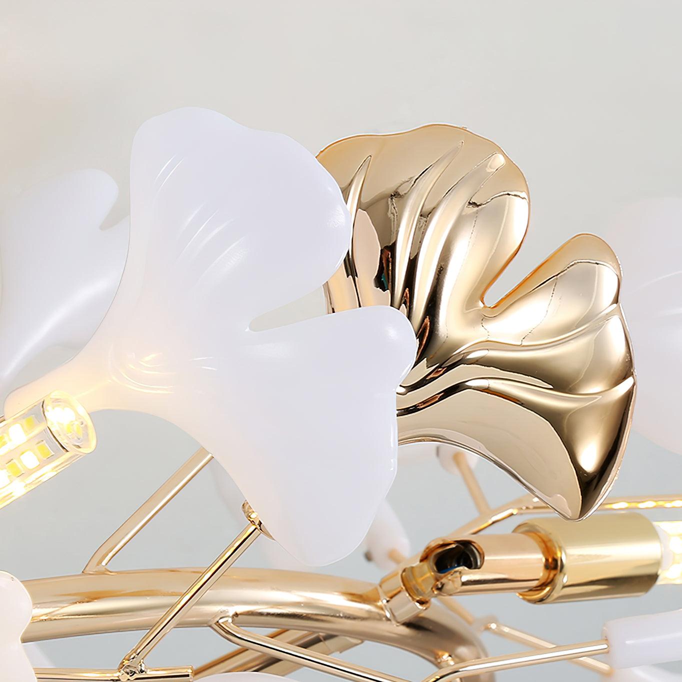 Artheel Plafonnier rotatif en céramique Gingko de style nordique haut de gamme