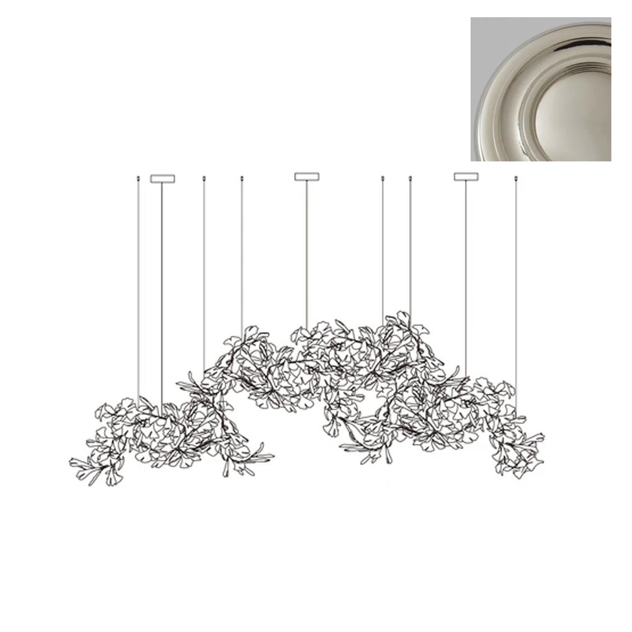 Elysia Lustra Lustre Canopée Florale Élégant