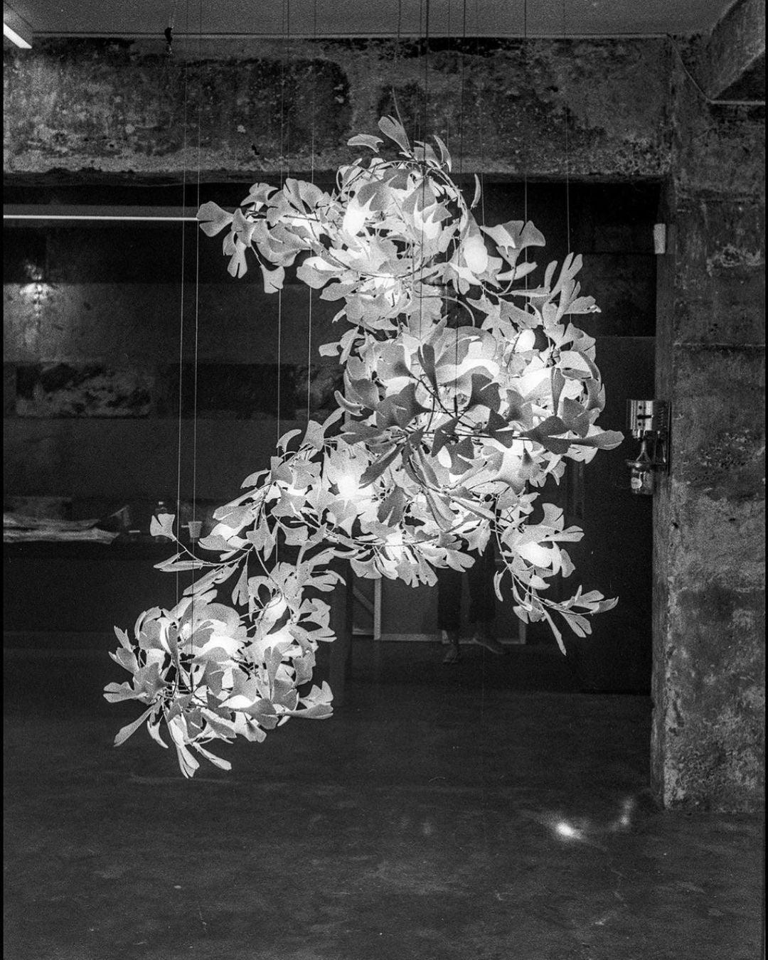 Gingko Lustre F Style Élégance Inspirée de la Nature