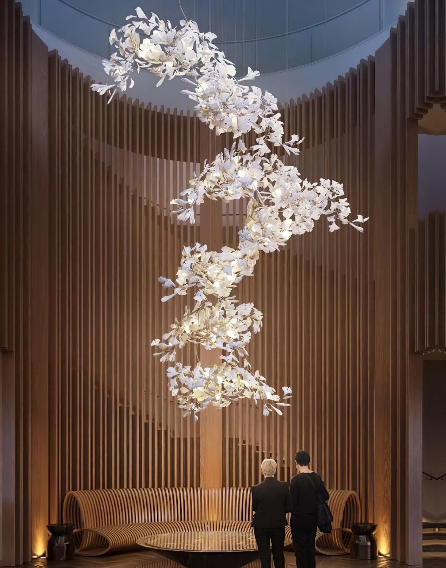 Gingko Lustre F Style Élégance Inspirée de la Nature