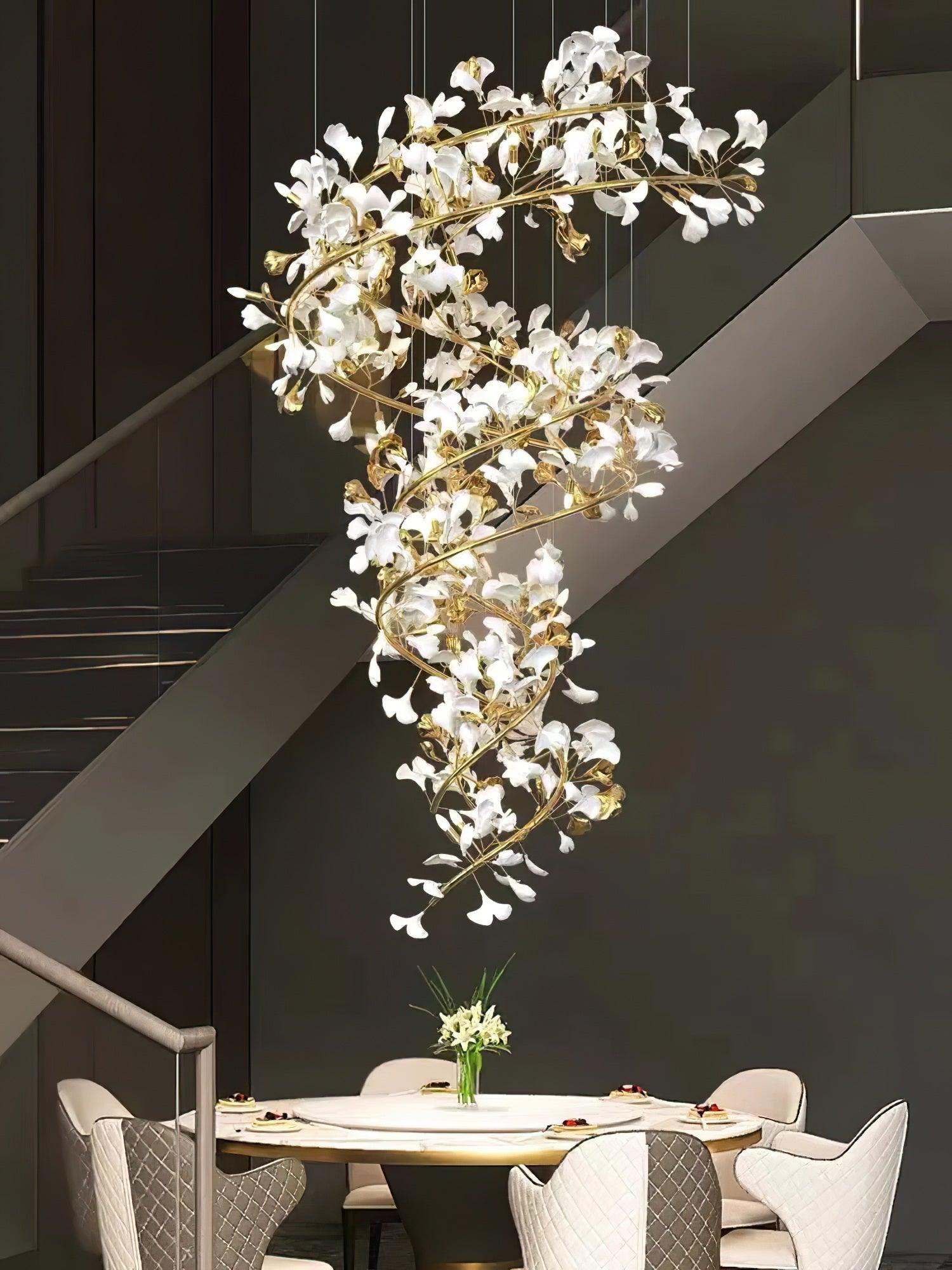 Gingko Lustre F Style Élégance Inspirée de la Nature