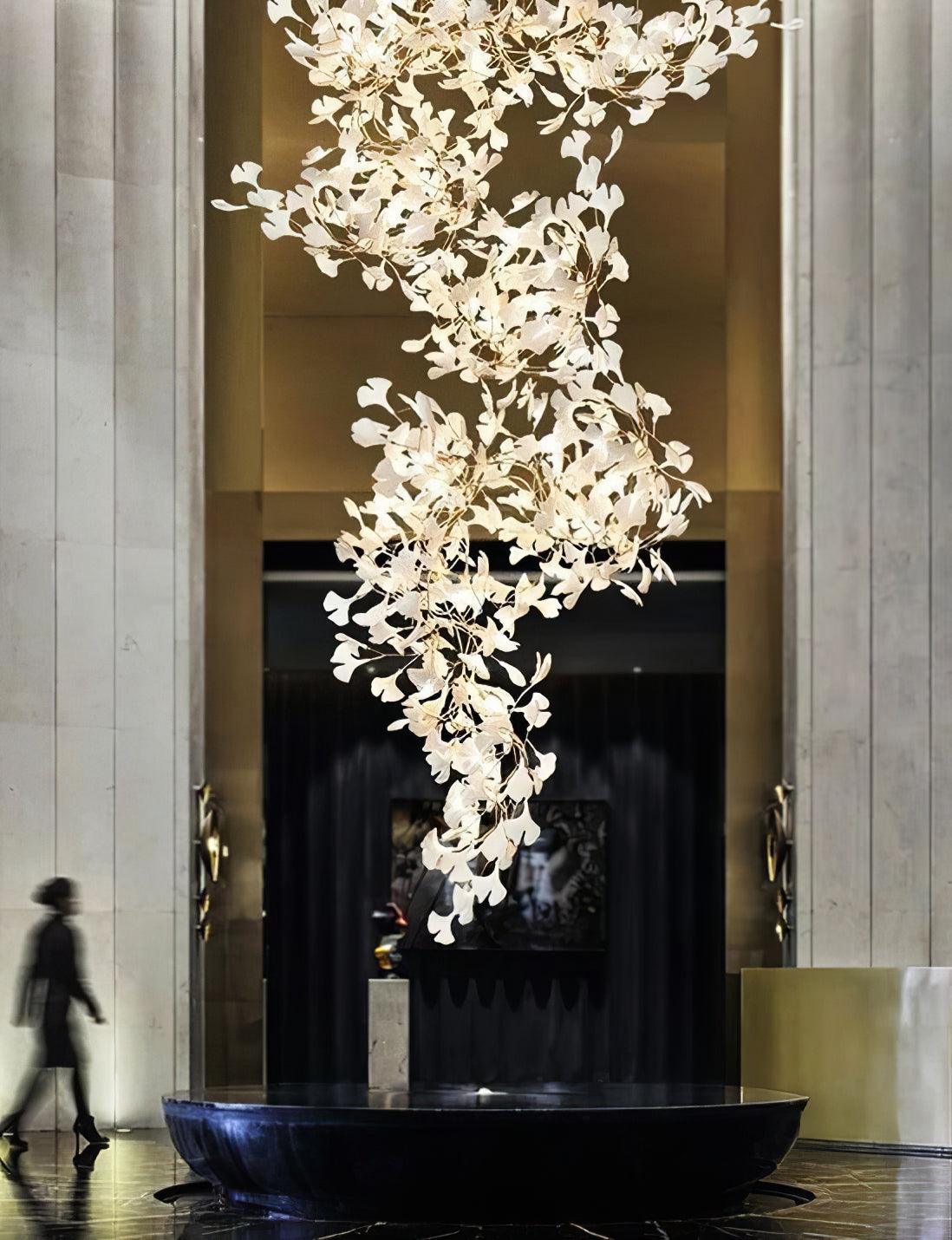 Gingko Lustre F Style Élégance Inspirée de la Nature