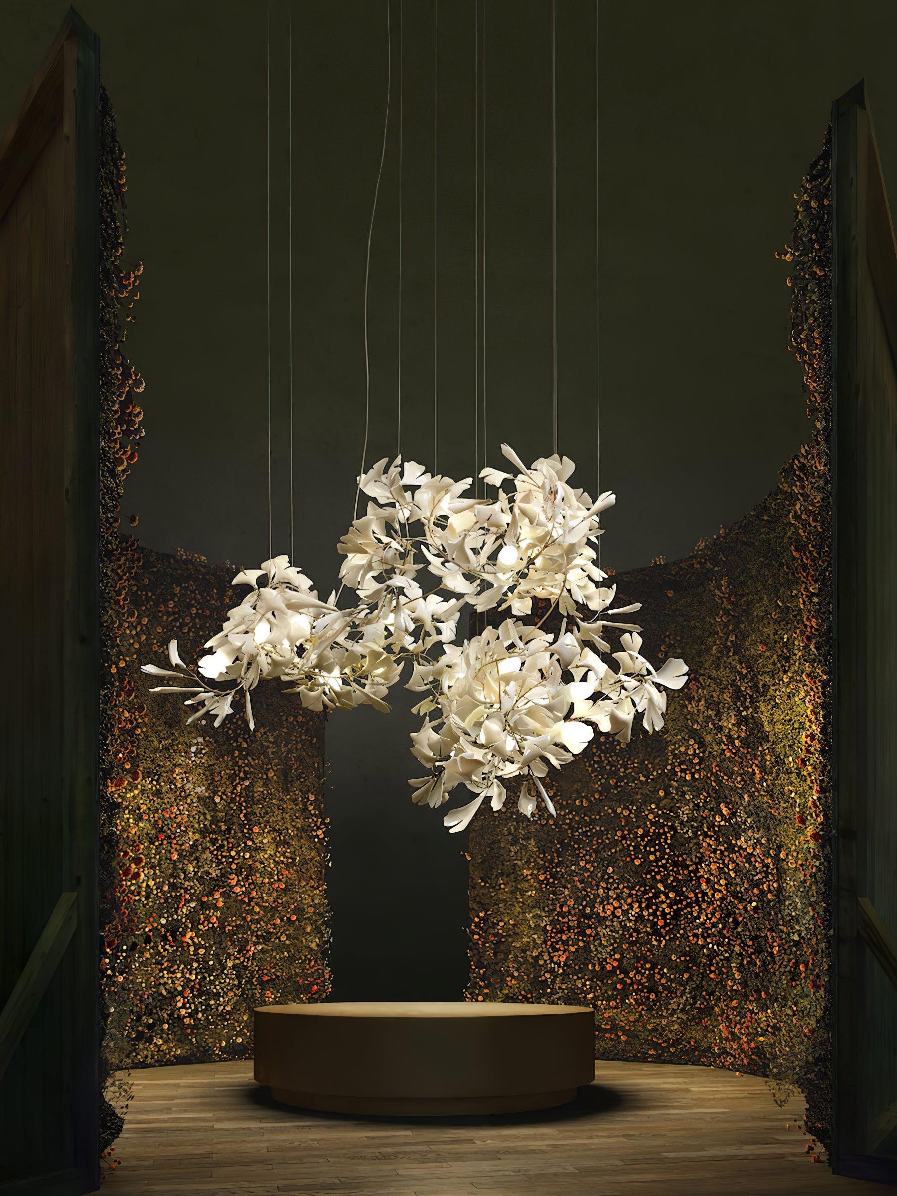 Gingko Lustre F Style Élégance Inspirée de la Nature