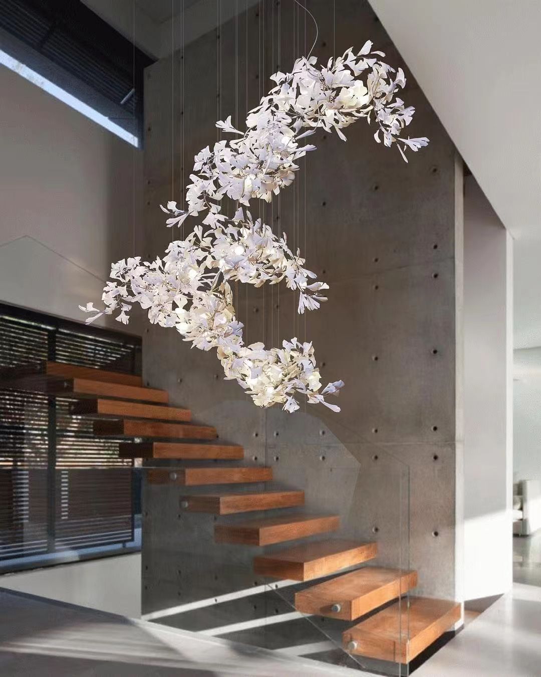 Gingko Lustre F Style Élégance Inspirée de la Nature