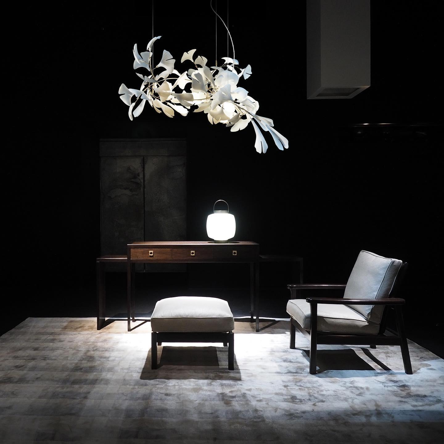 Gingko Lustre G Style Forme Branche Feuille Moderne