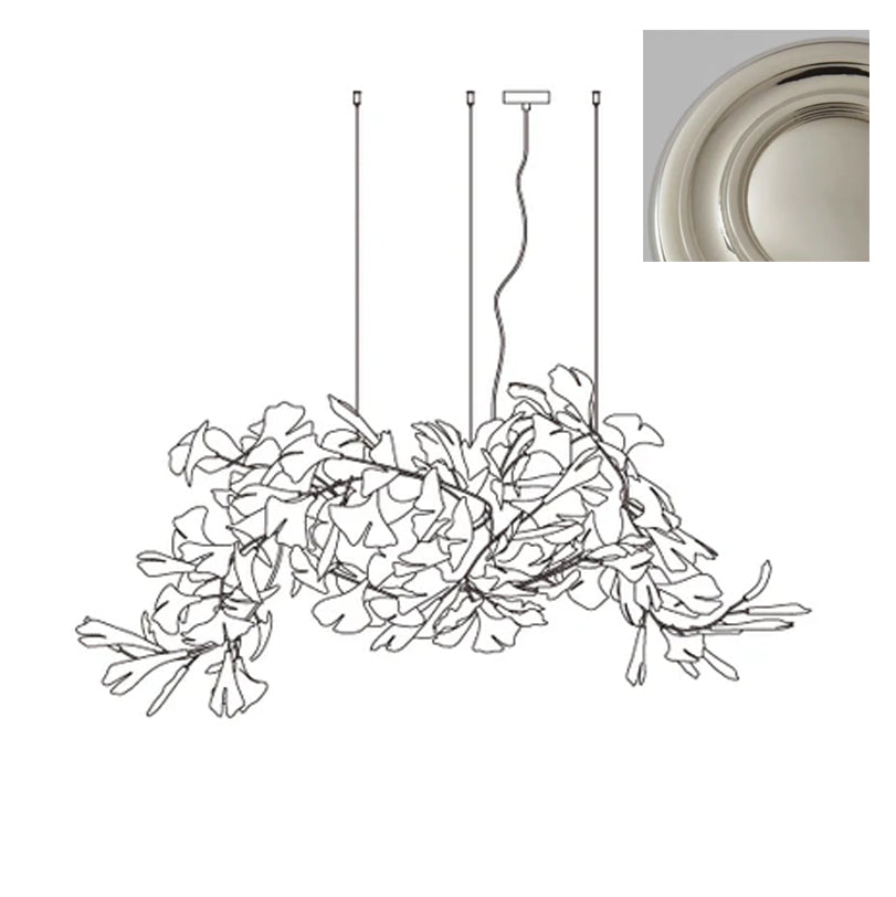Gingko Lustre G Style Forme Branche Feuille Moderne