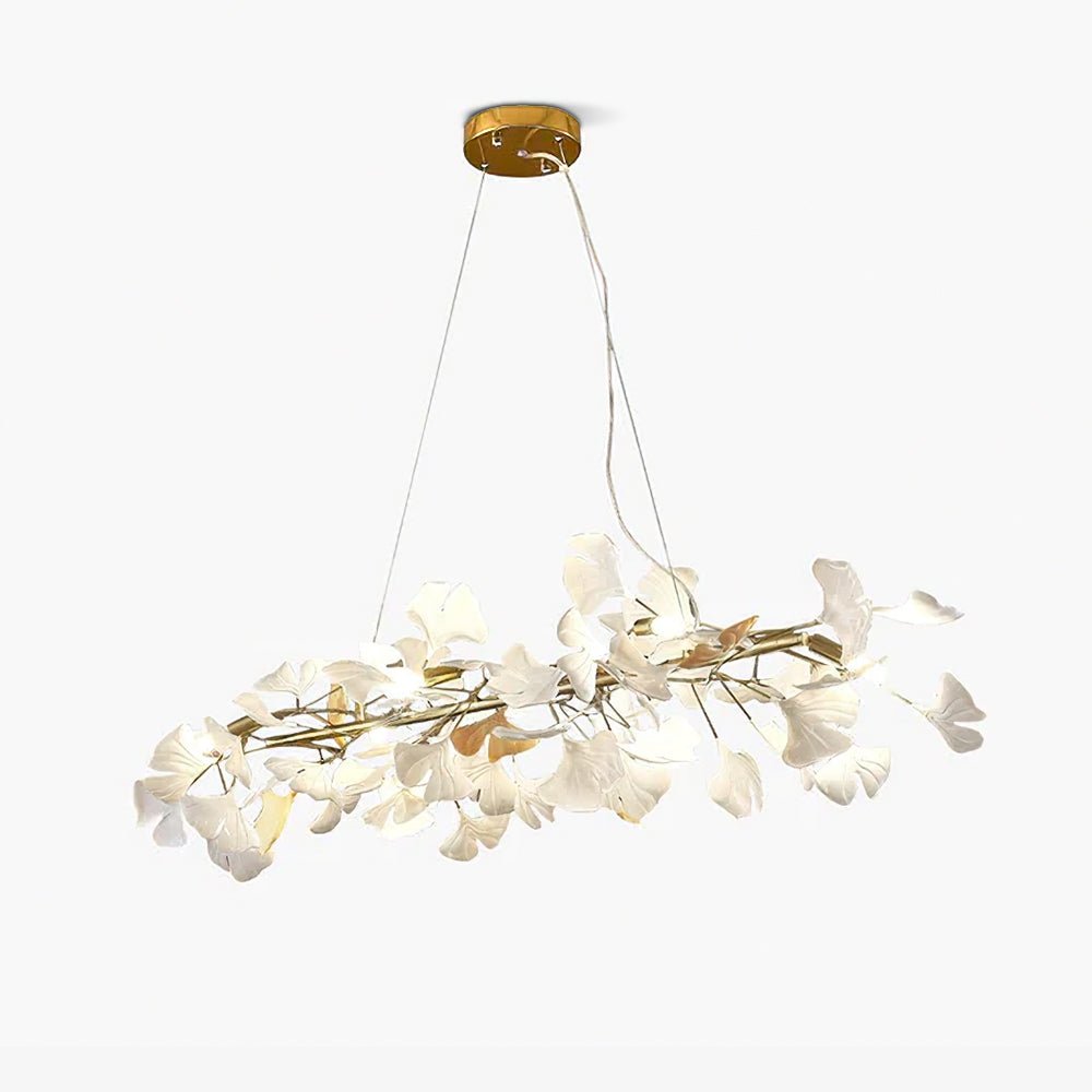 Olivia Lustre minimaliste linéaire en céramique Gingko