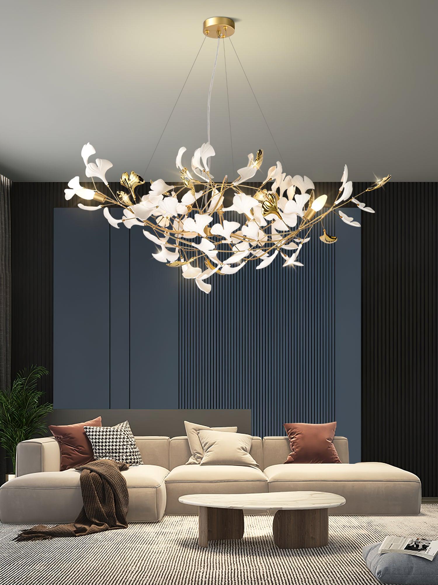Gingko Lustre Style S Élégance Inspirée de la Nature