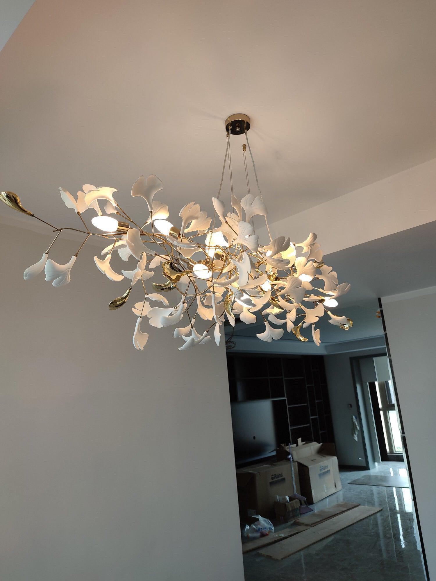 Gingko Lustre Style S Élégance Inspirée de la Nature