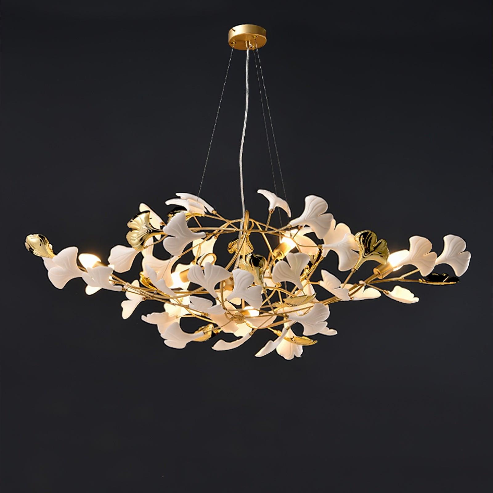 Gingko Lustre Style S Élégance Inspirée de la Nature