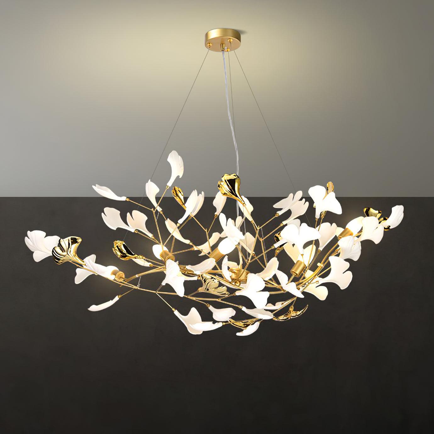 Gingko Lustre Style S Élégance Inspirée de la Nature