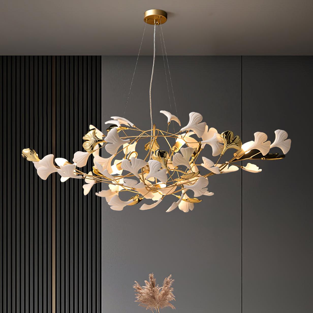 Gingko Lustre Style S Élégance Inspirée de la Nature