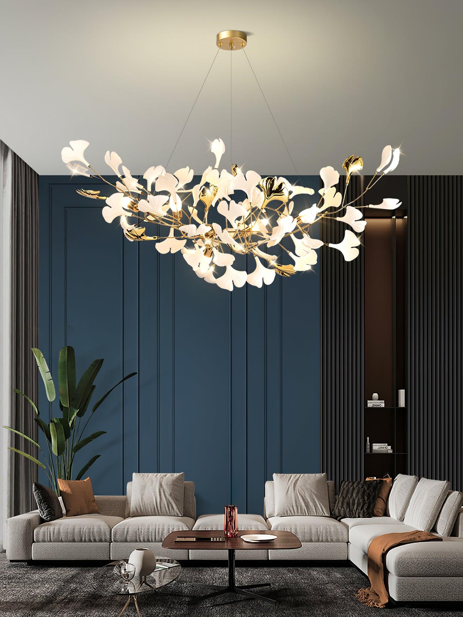 Gingko Lustre Style S Élégance Inspirée de la Nature