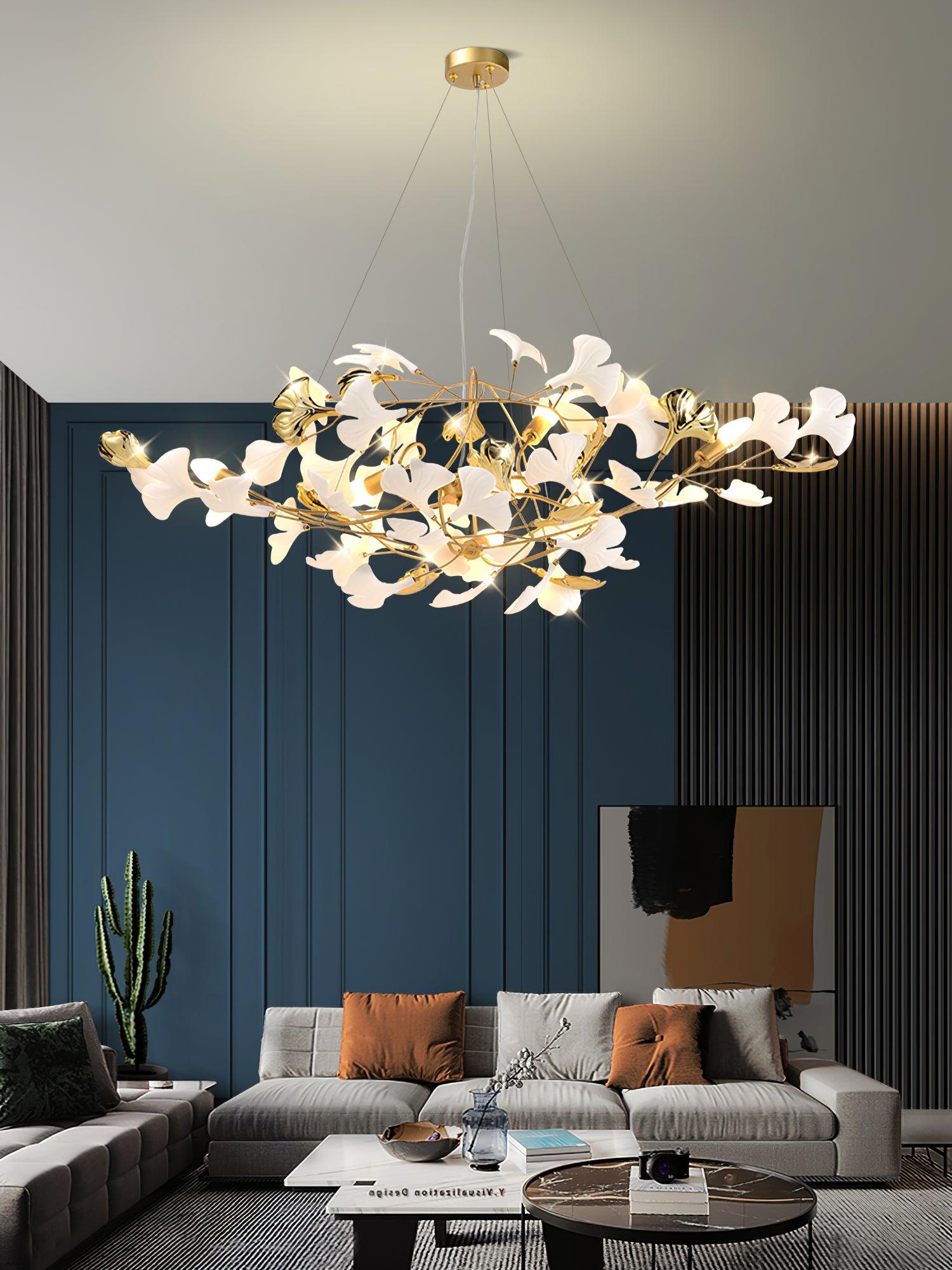 Gingko Lustre Style S Élégance Inspirée de la Nature