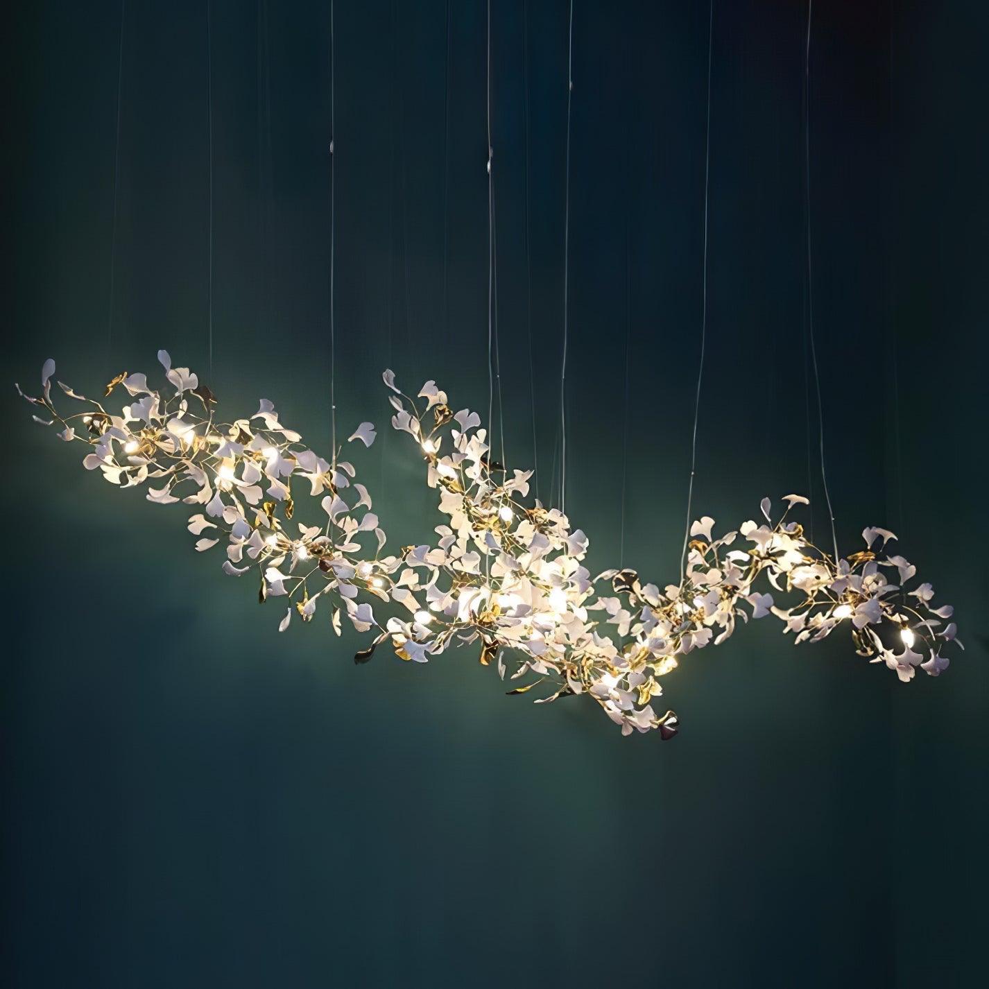 Olivia Lustre en Céramique Ginkgo
